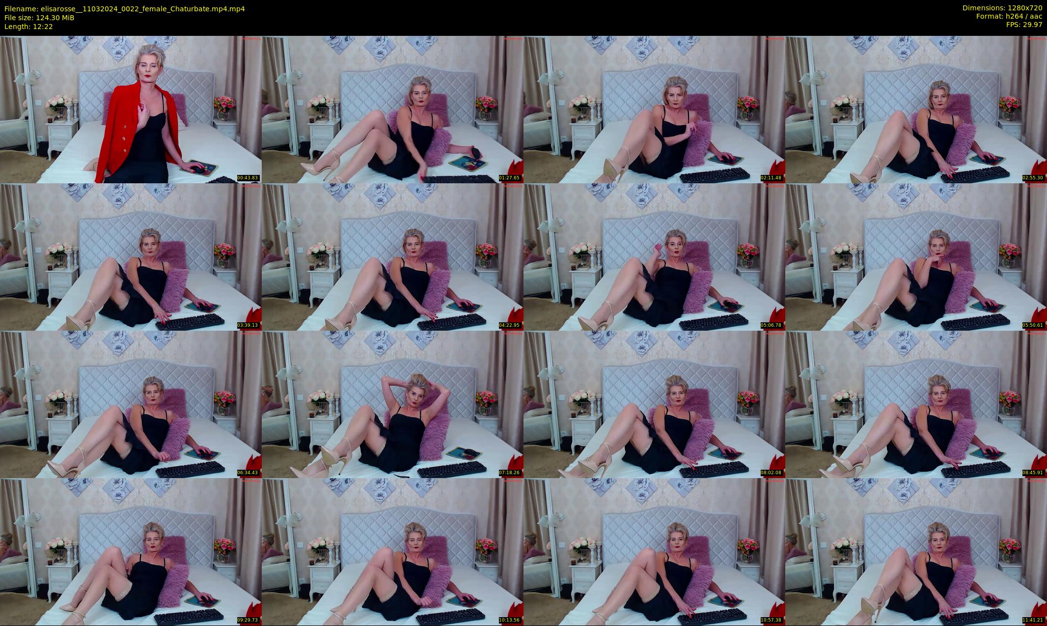 elisarosse_ — 13 minute Chaturbate female cam show recording, 720p, Mar 11, 2024