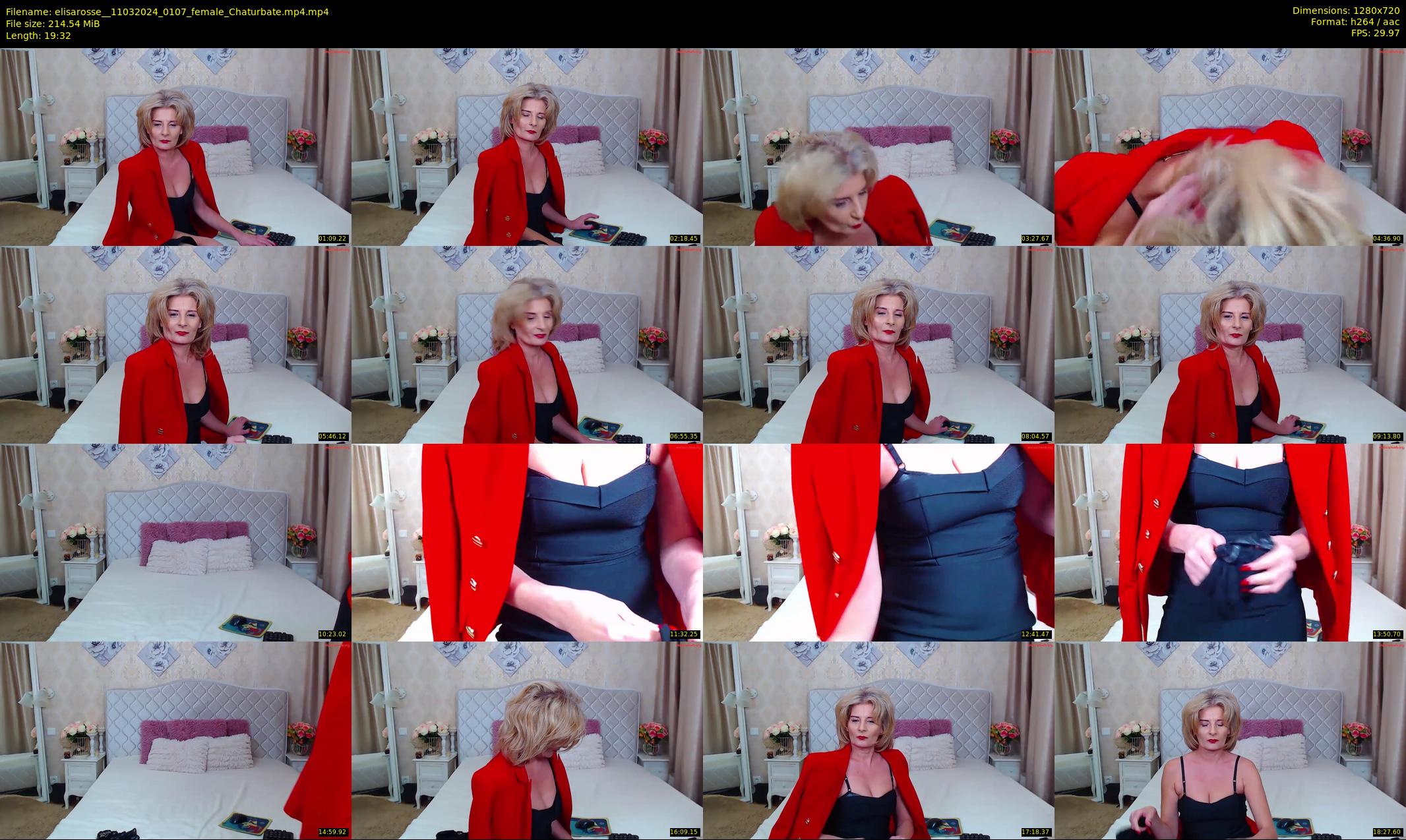 elisarosse_ — 20 minute Chaturbate female cam show recording, 720p, Mar 11, 2024