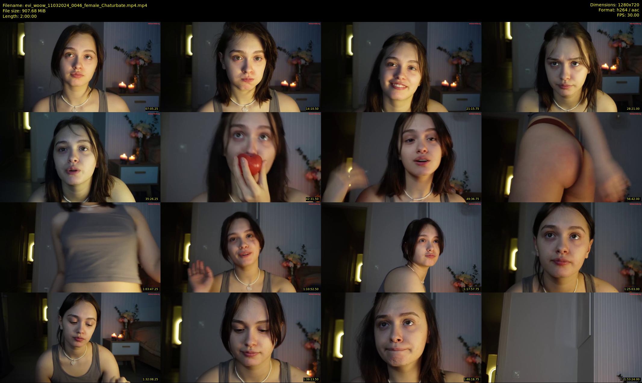 evi_woow — 120 minute Chaturbate female cam show recording, 720p, Mar 11, 2024