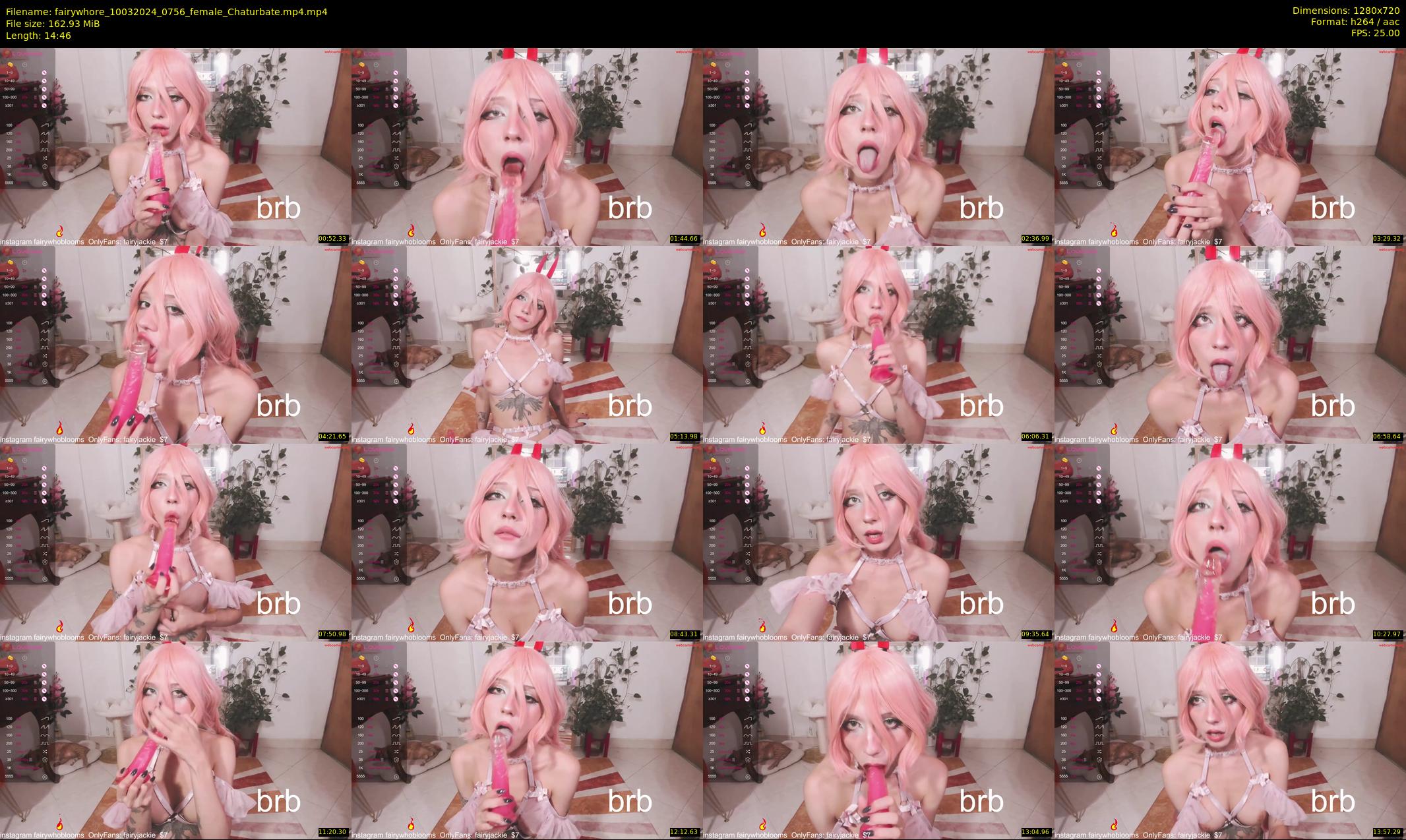 fairywhore — 15 minute Chaturbate female cam show recording, 720p, Mar 10, 2024