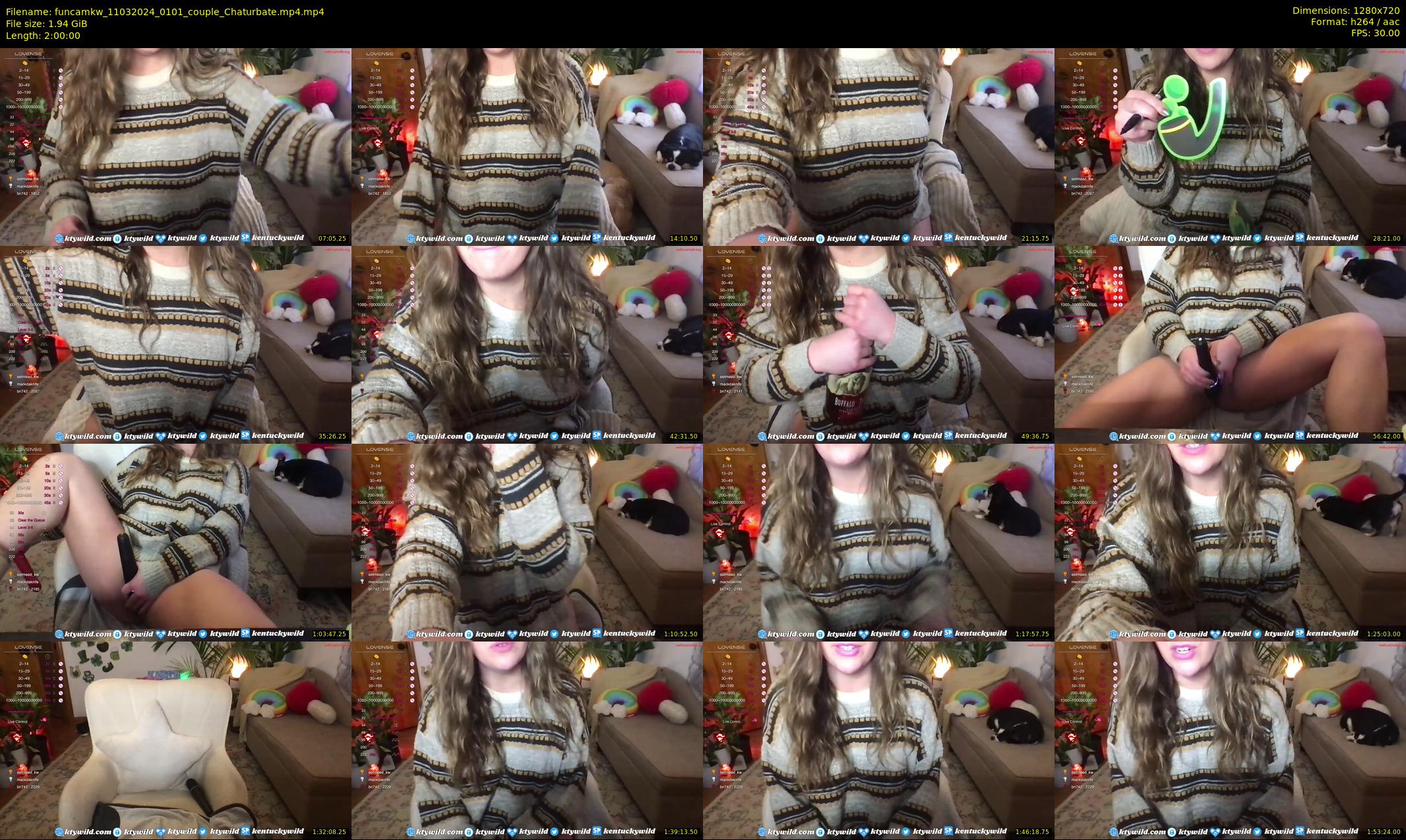 funcamkw — 120 minute Chaturbate female cam show recording, 720p, Mar 11, 2024