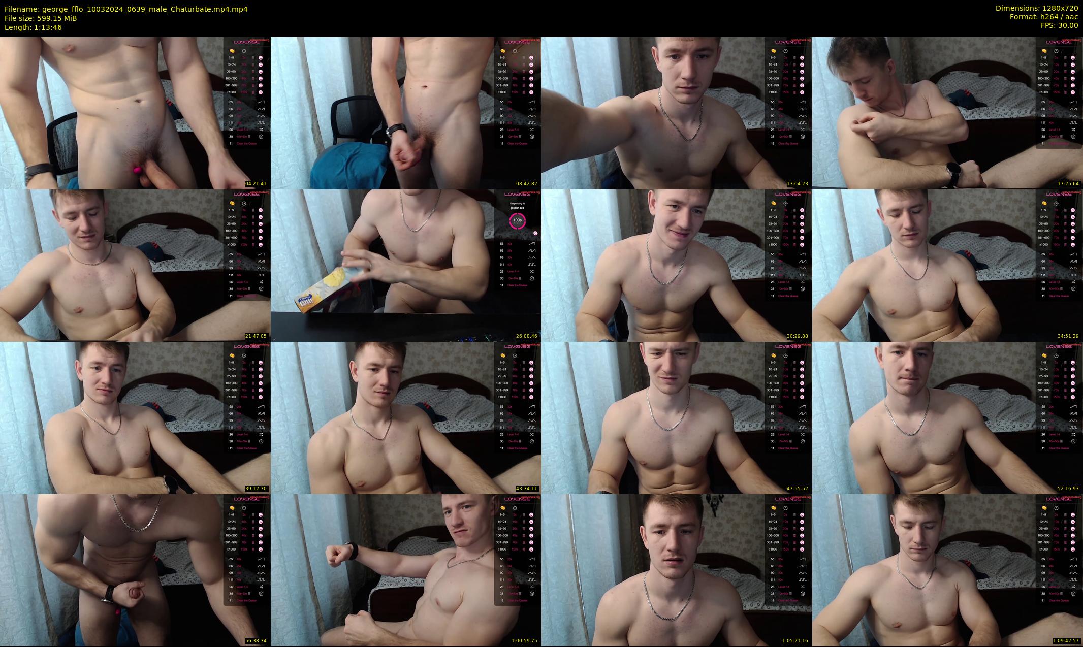 george_fflo — 74 minute Chaturbate male cam show recording, 720p, Mar 10, 2024