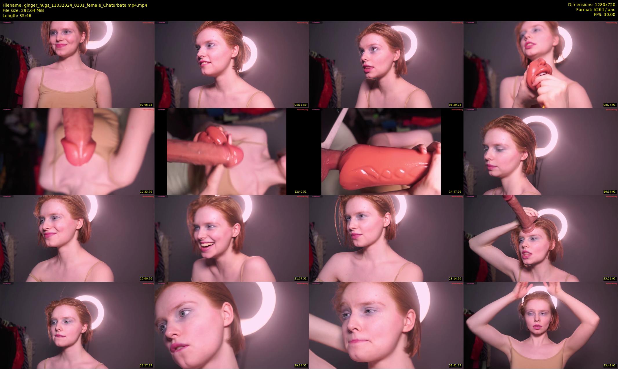 ginger_hugs — 36 minute Chaturbate female cam show recording, 720p, Mar 11, 2024