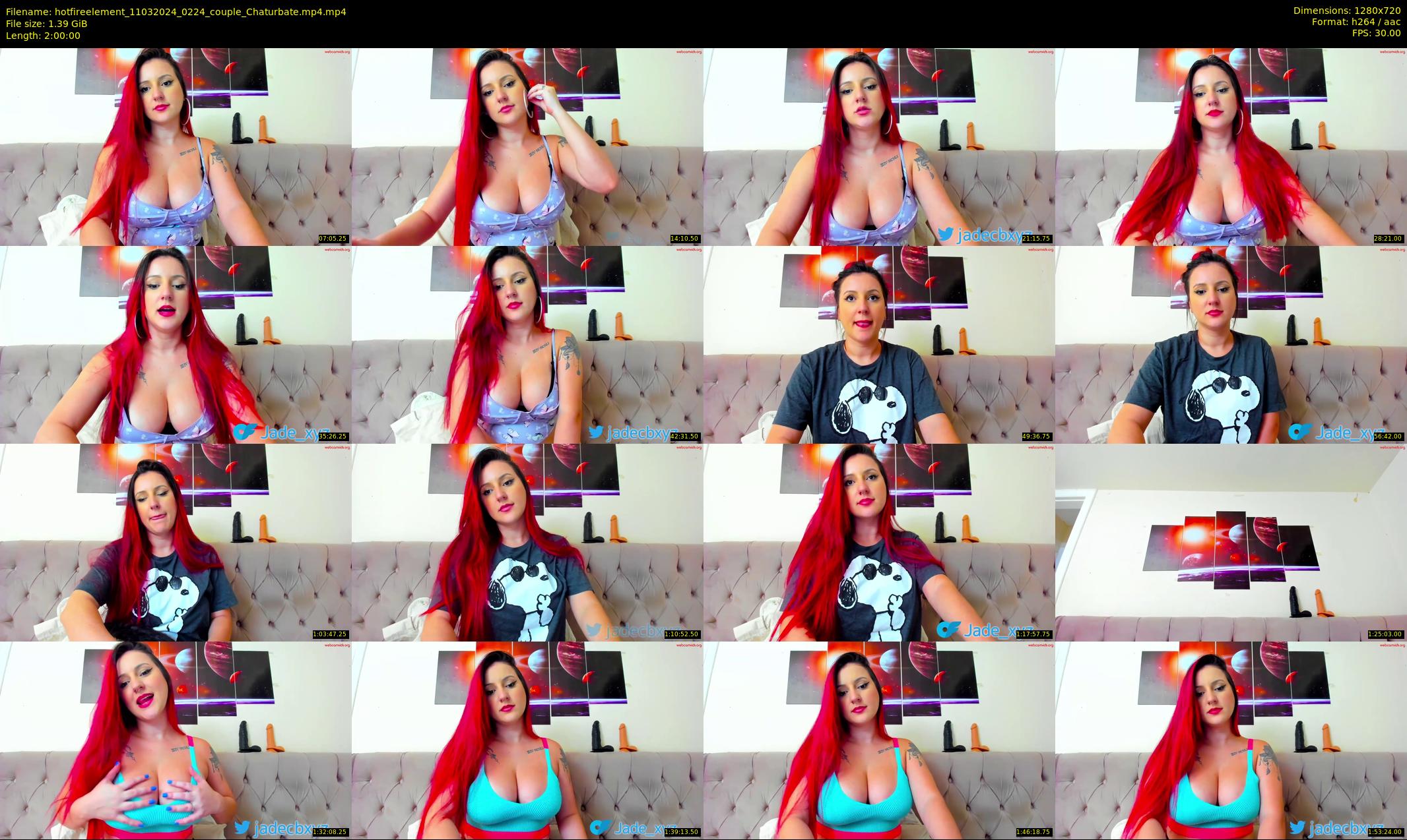 hotfireelement — 120 minute Chaturbate couple cam show recording, 720p, Mar 11, 2024