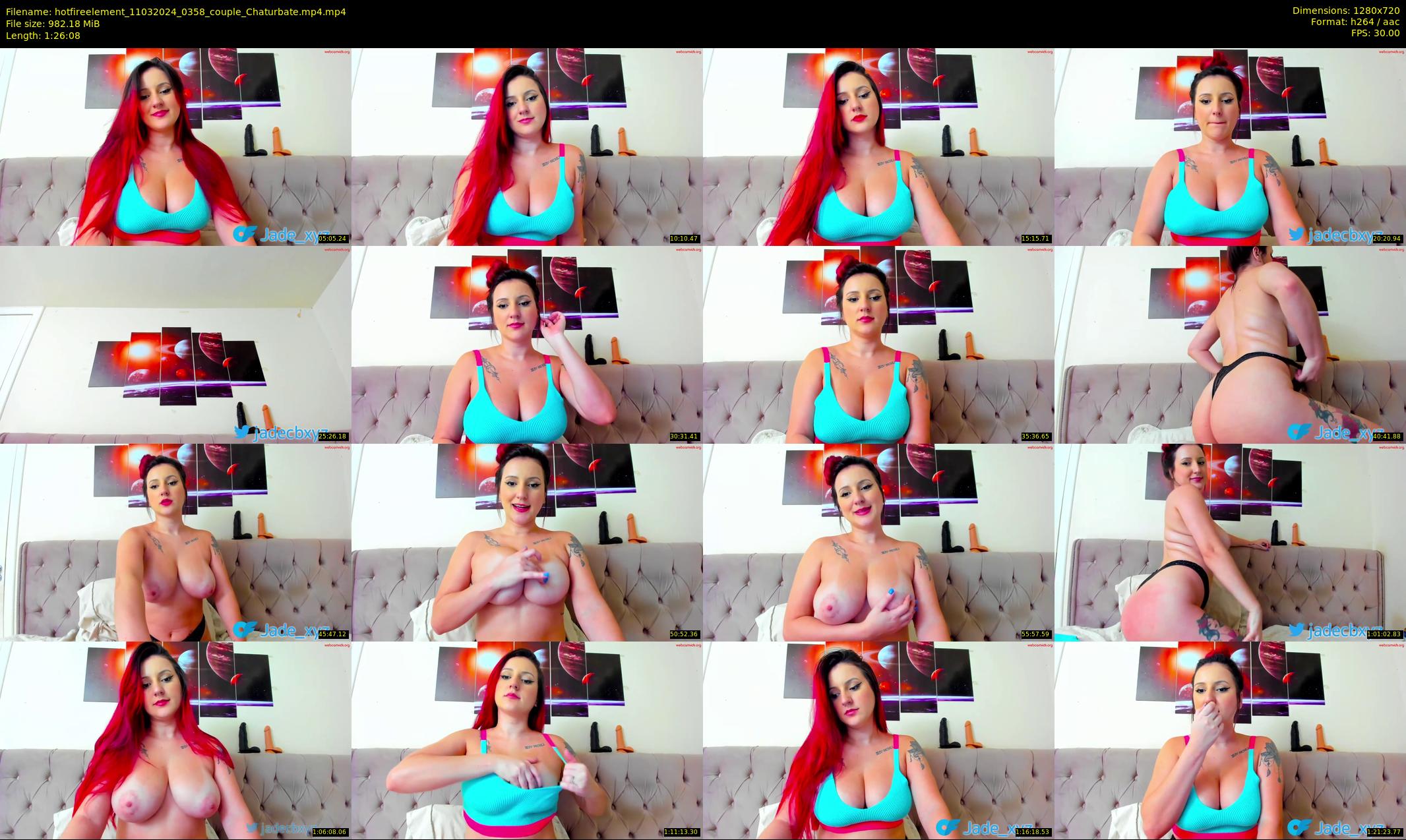 hotfireelement — 87 minute Chaturbate couple cam show recording, 720p, Mar 11, 2024
