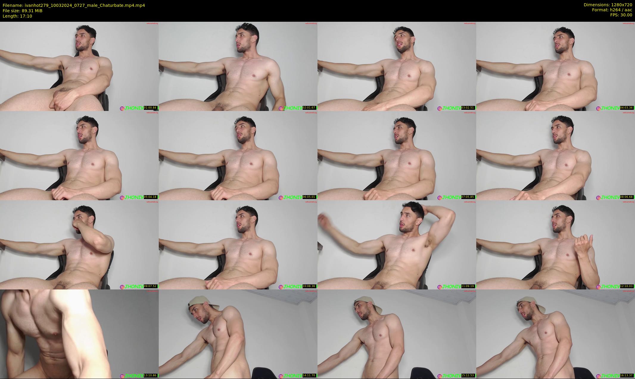 ivanhot279 — 18 minute Chaturbate male cam show recording, 720p, Mar 10, 2024