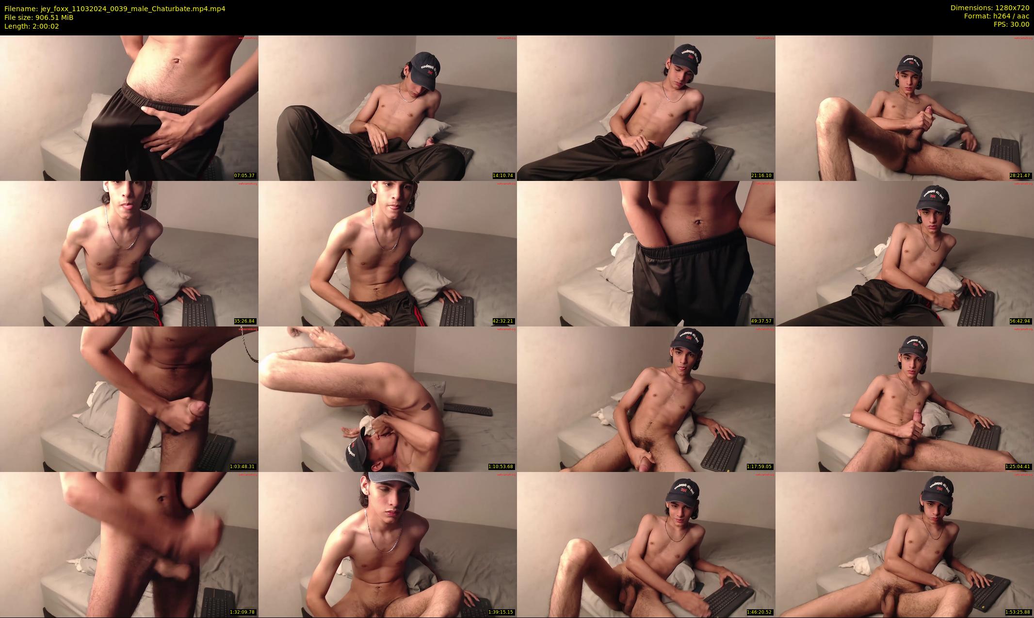 jey_foxx — 121 minute Chaturbate male cam show recording, 720p, Mar 11, 2024