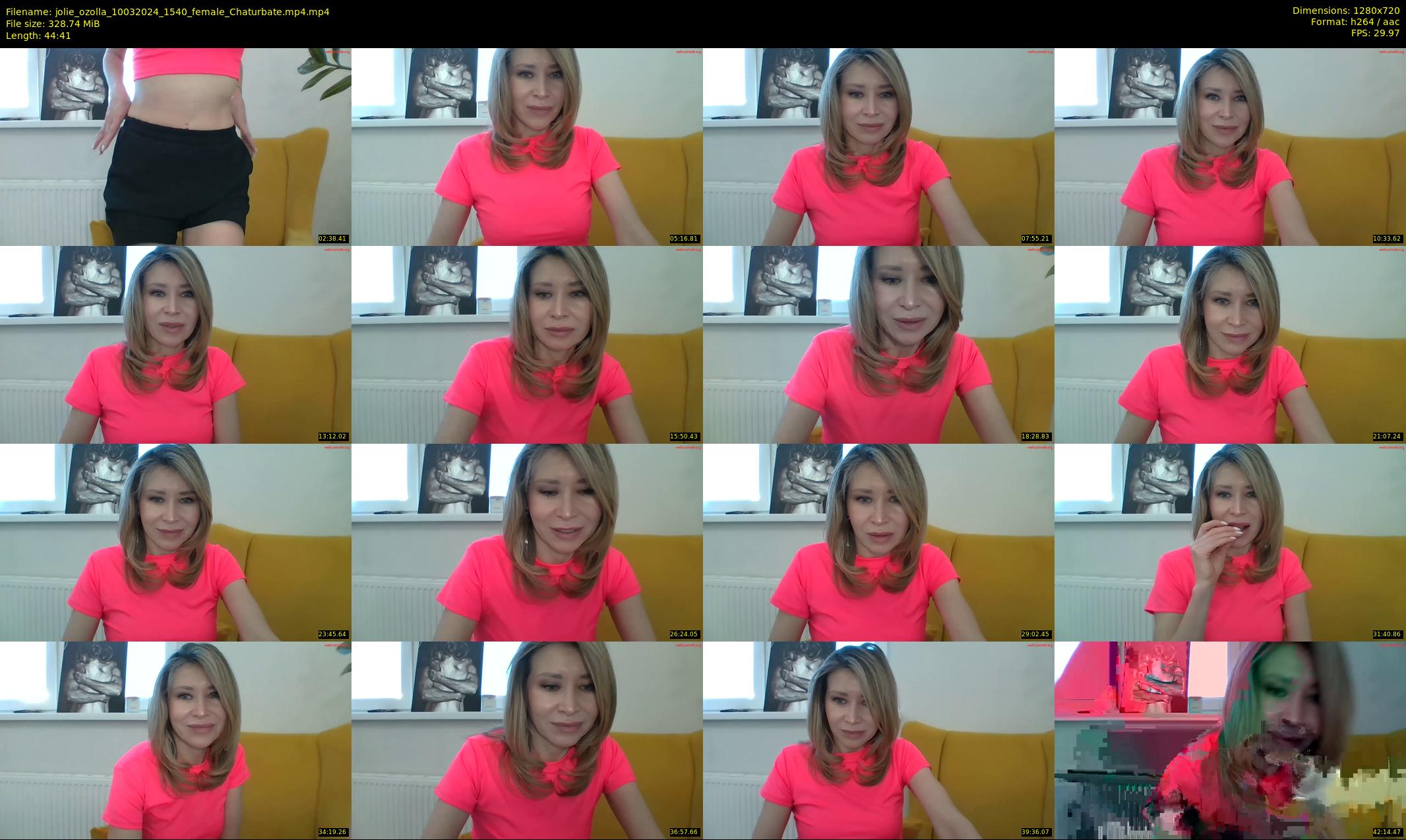 jolie_ozolla — 45 minute Chaturbate female cam show recording, 720p, Mar 10, 2024