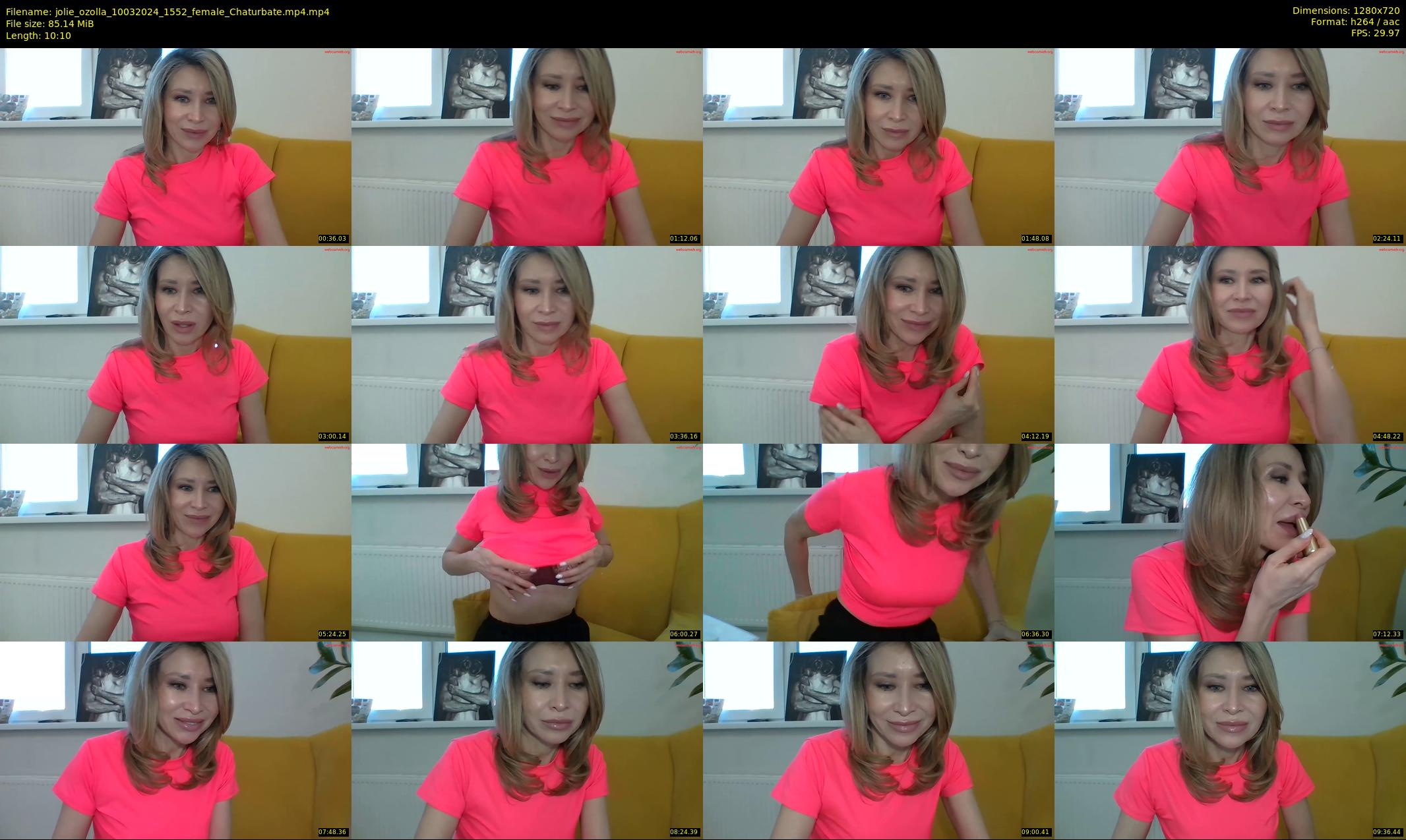 jolie_ozolla — 11 minute Chaturbate female cam show recording, 720p, Mar 10, 2024