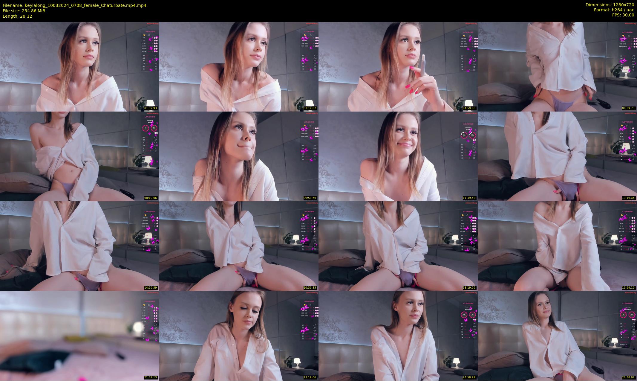 keylalong — 29 minute Chaturbate female cam show recording, 720p, Mar 10, 2024