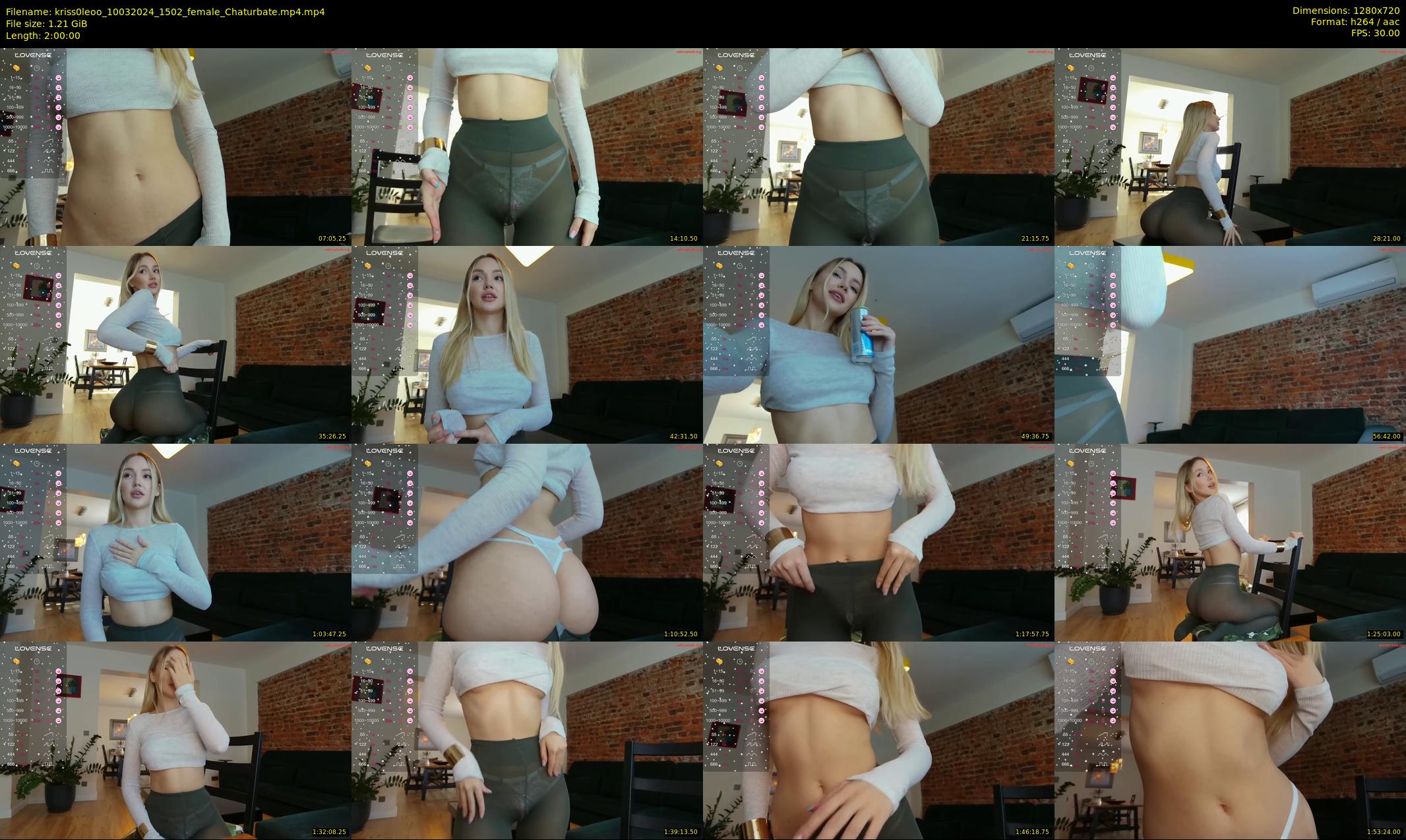 kriss0leoo — 120 minute Chaturbate couple cam show recording, 720p, Mar 10, 2024
