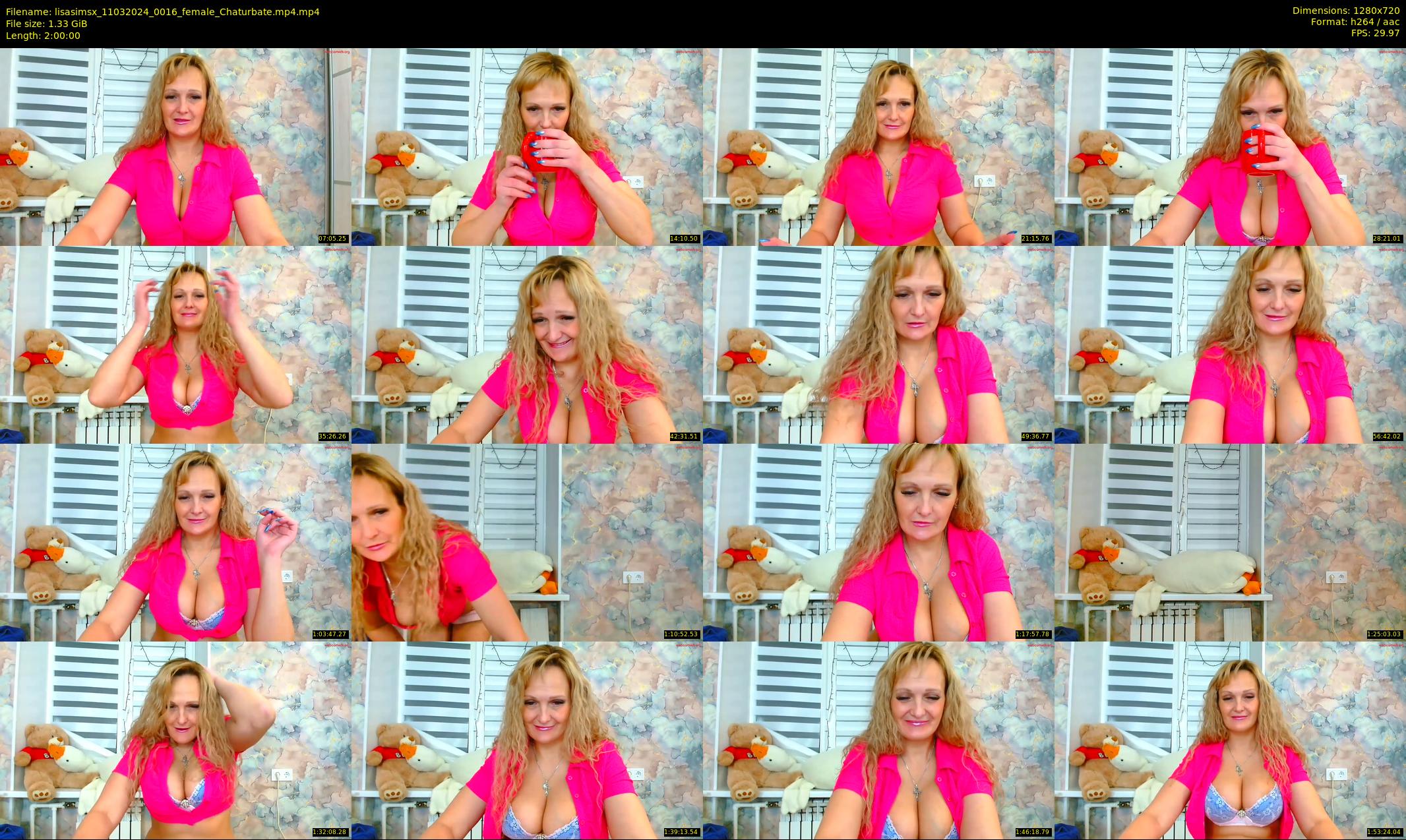 lisasimsx — 120 minute Chaturbate female cam show recording, 720p, Mar 11, 2024