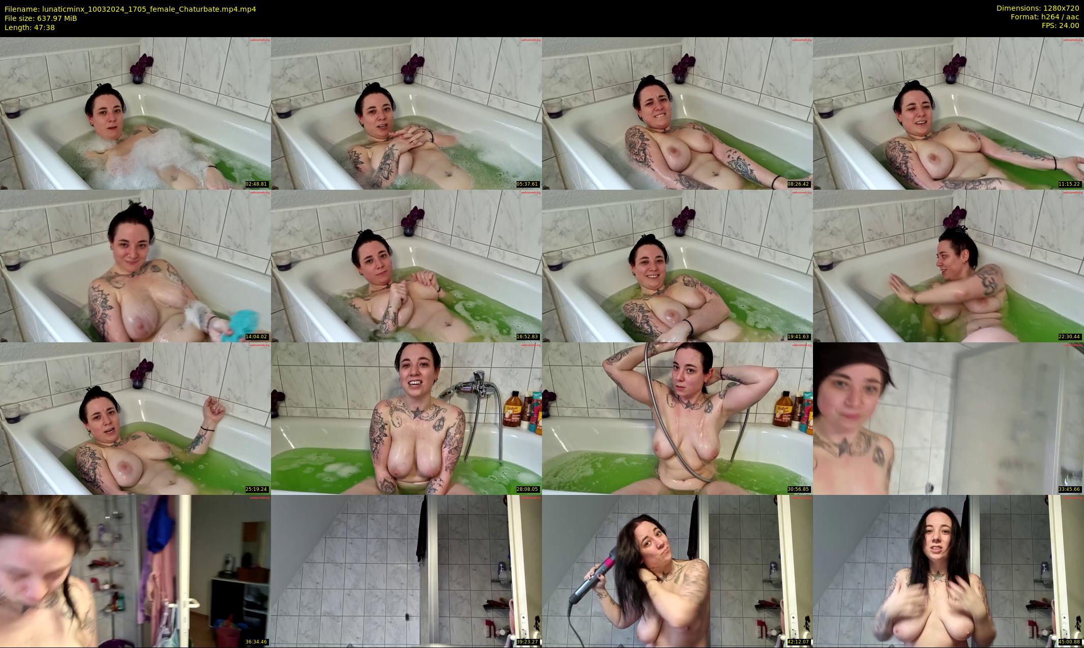 lunaticminx — 48 minute Chaturbate female cam show recording, 720p, Mar 10, 2024