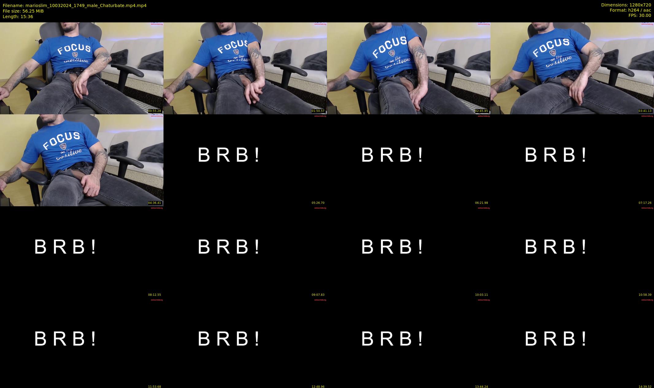 marioslim — 16 minute Chaturbate male cam show recording, 720p, Mar 10, 2024