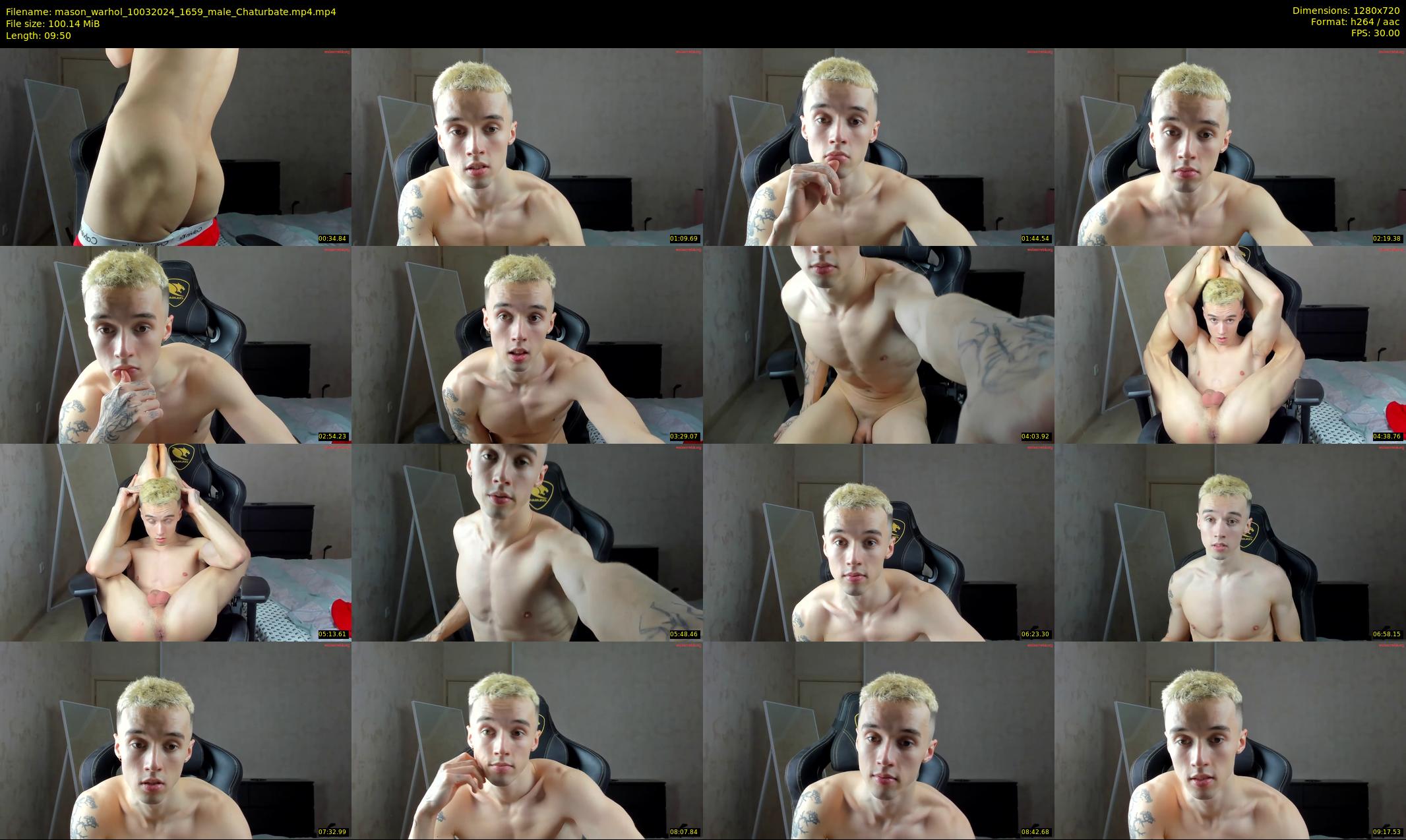 mason_warhol — 10 minute Chaturbate male cam show recording, 720p, Mar 10, 2024