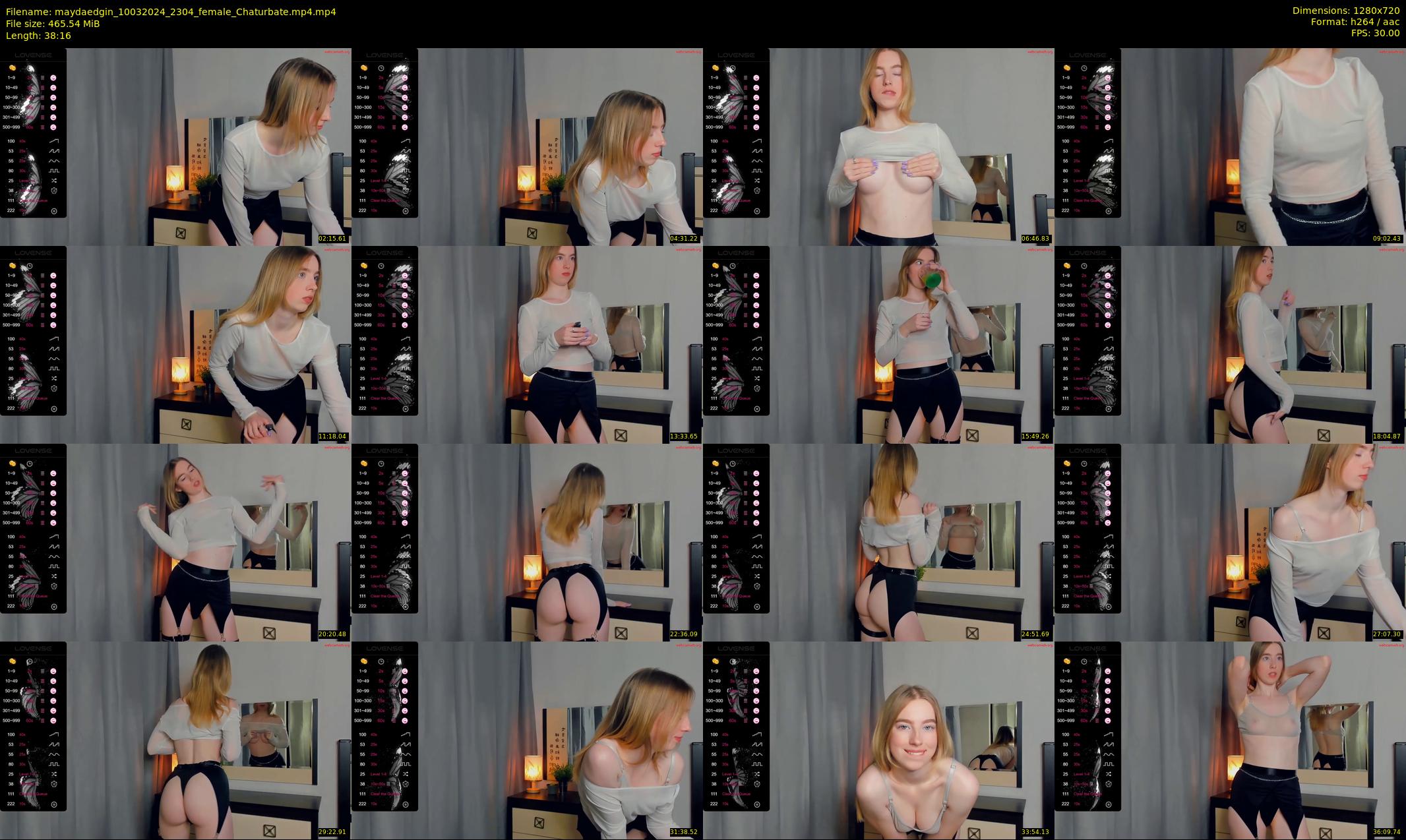 maydaedgin — 39 minute Chaturbate female cam show recording, 720p, Mar 10, 2024