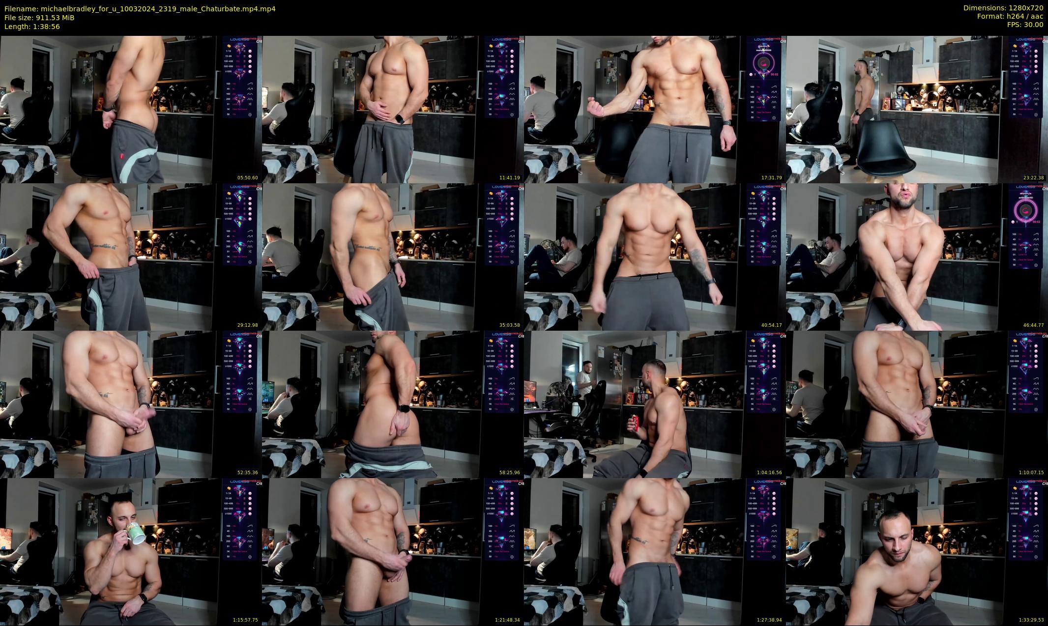michaelbradley_for_u — 99 minute Chaturbate male cam show recording, 720p, Mar 10, 2024