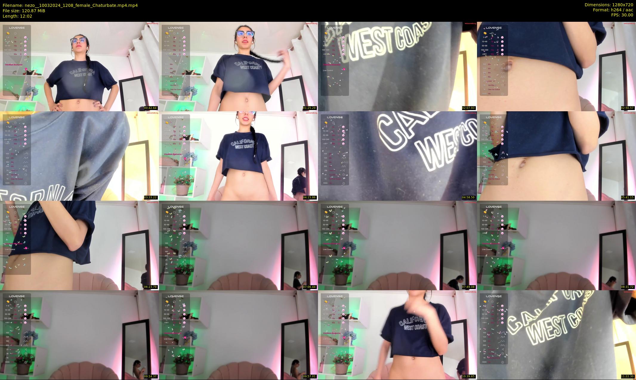 nezo_ — 13 minute Chaturbate female cam show recording, 720p, Mar 10, 2024