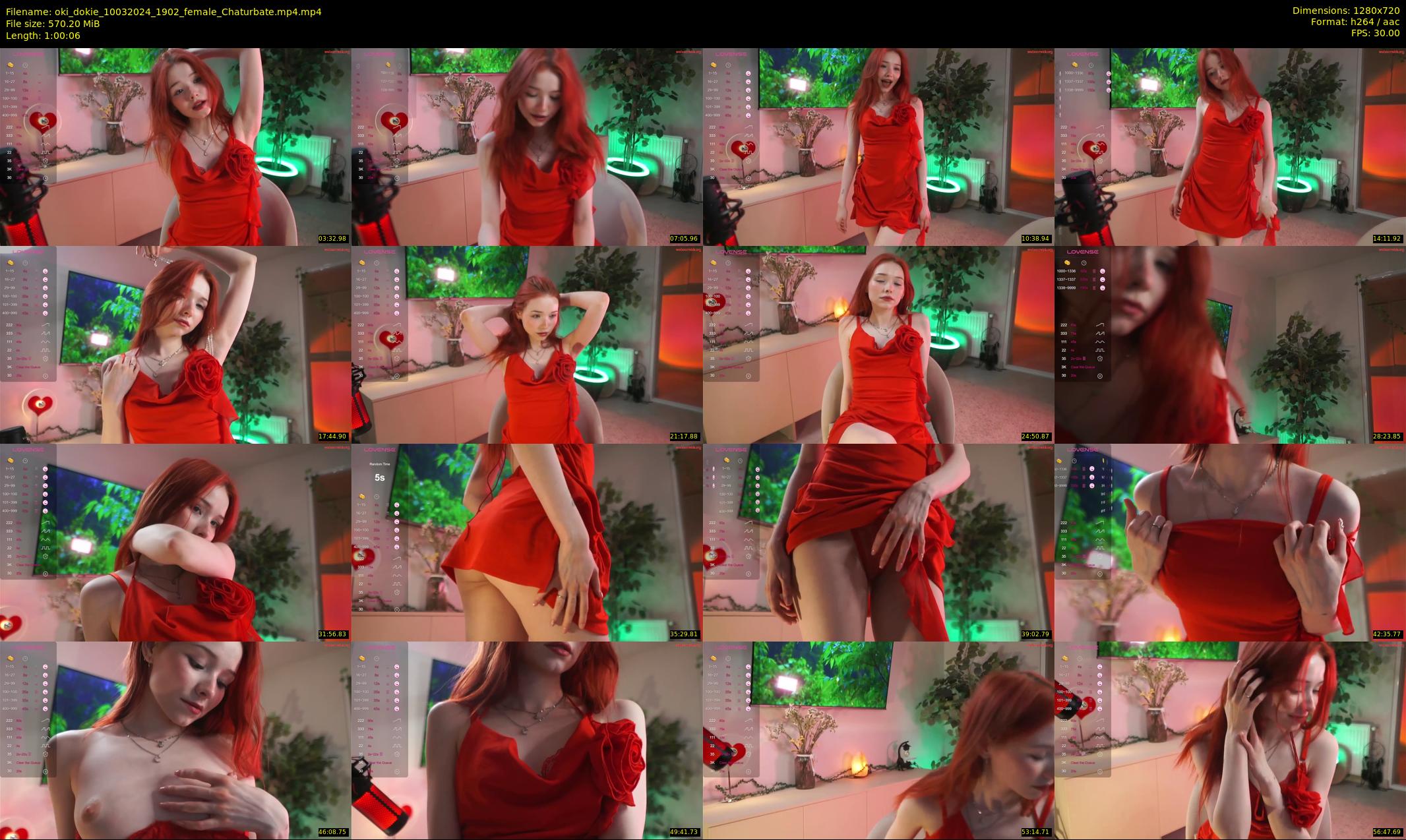 oki_dokie — 61 minute Chaturbate female cam show recording, 720p, Mar 10, 2024