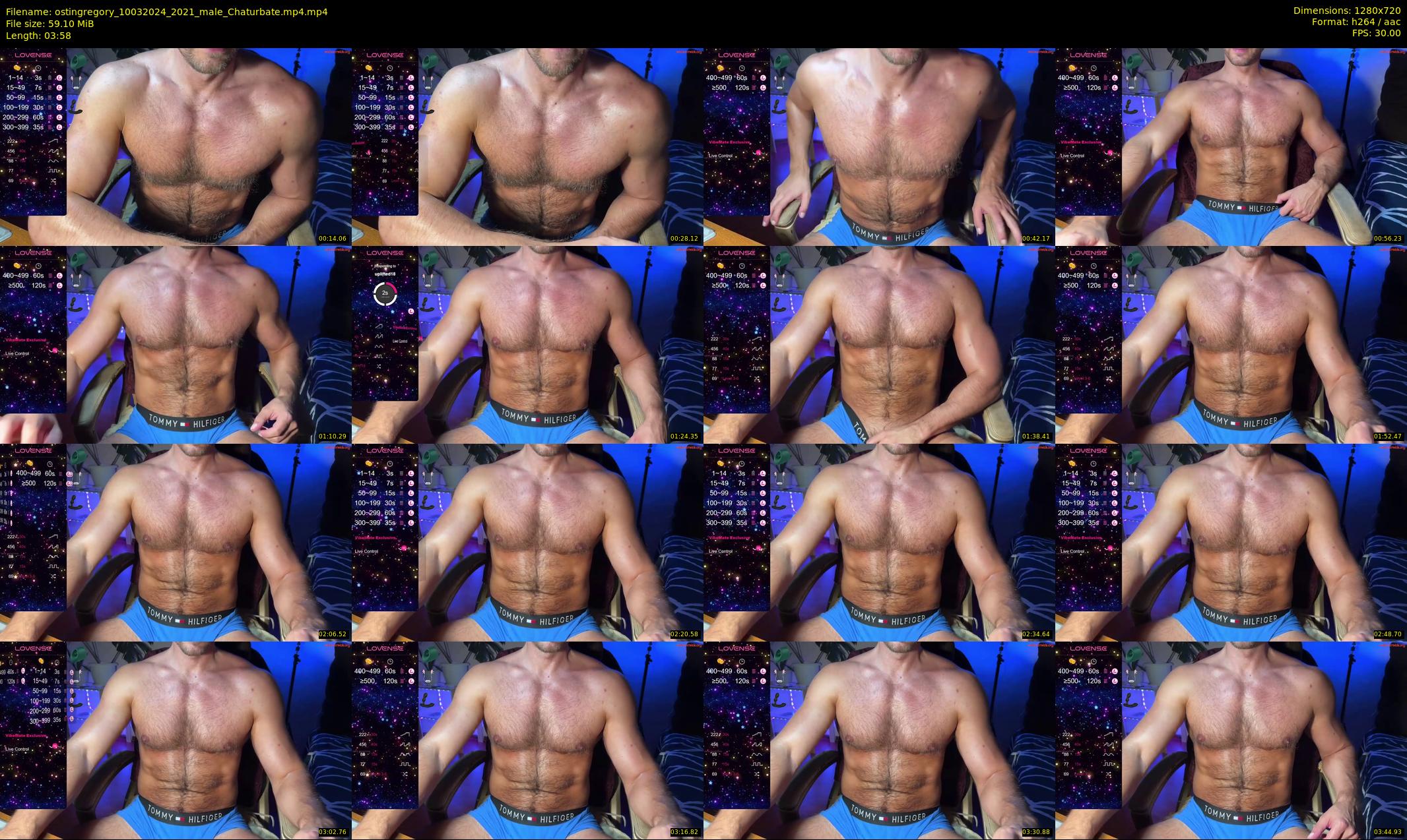 ostingregory — 4 minute Chaturbate male cam show recording, 720p, Mar 10, 2024