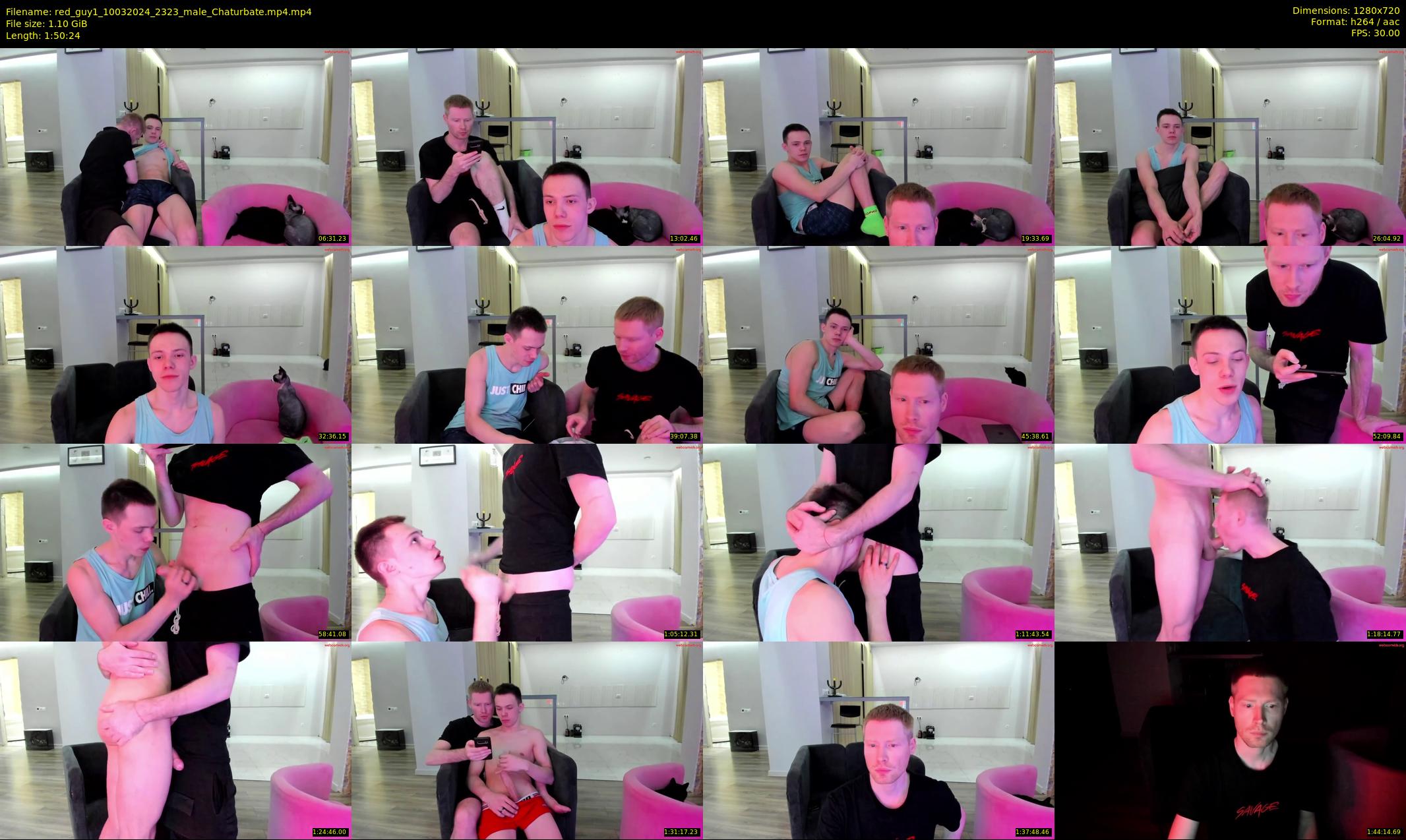 red_guy1 — 111 minute Chaturbate male cam show recording, 720p, Mar 10, 2024