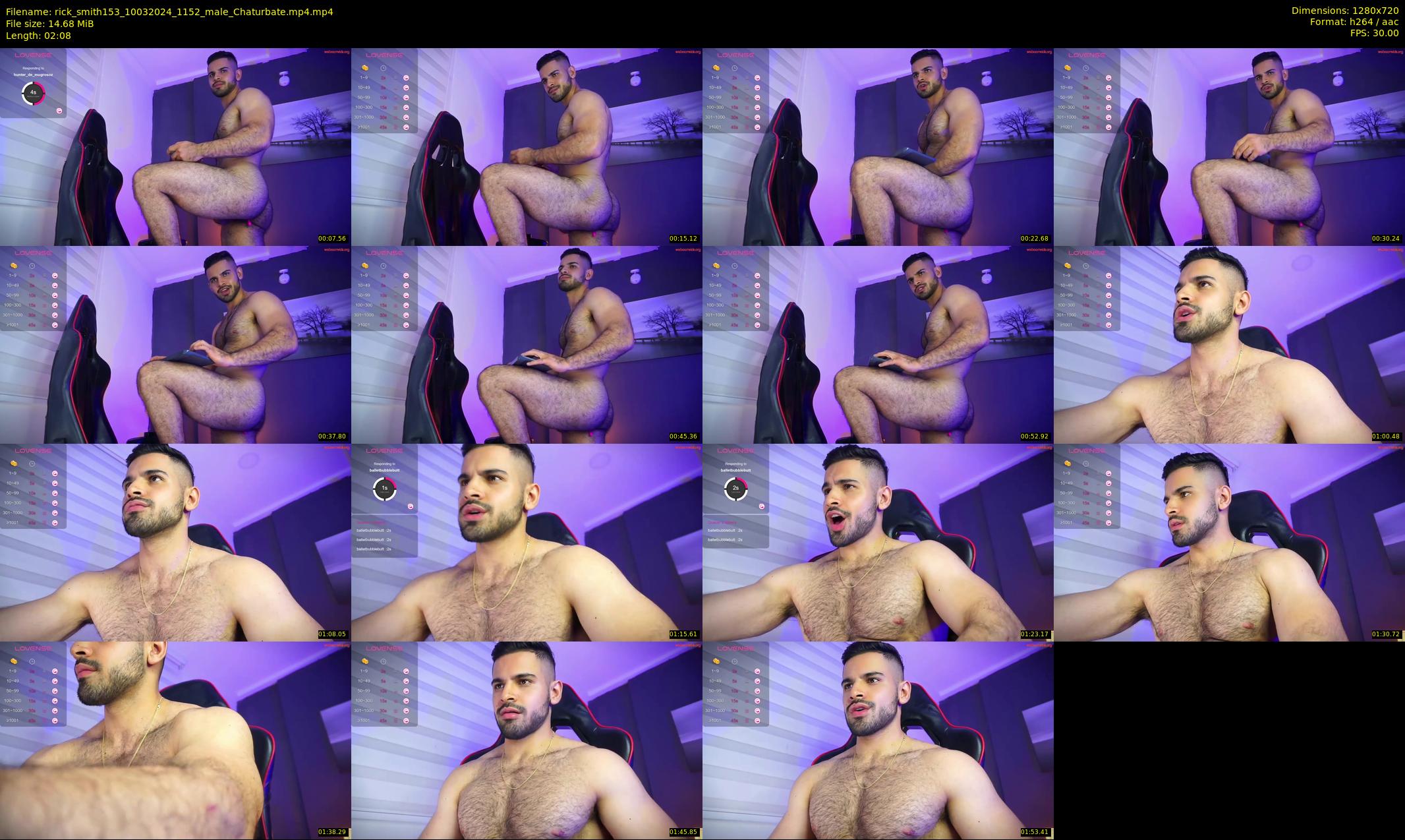 rick_smith153 — 3 minute Chaturbate male cam show recording, 720p, Mar 10, 2024