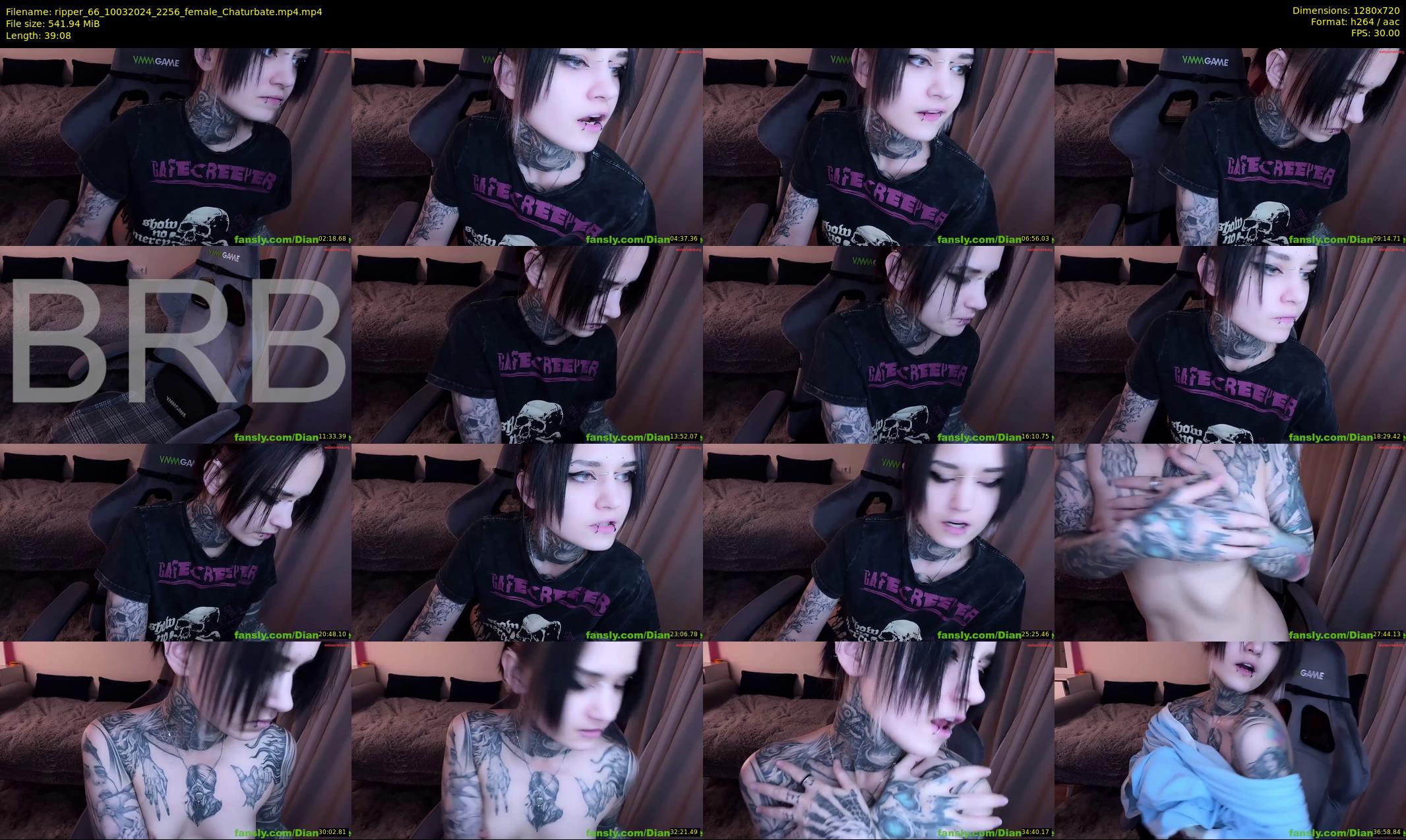ripper_66 — 40 minute Chaturbate female cam show recording, 720p, Mar 10, 2024