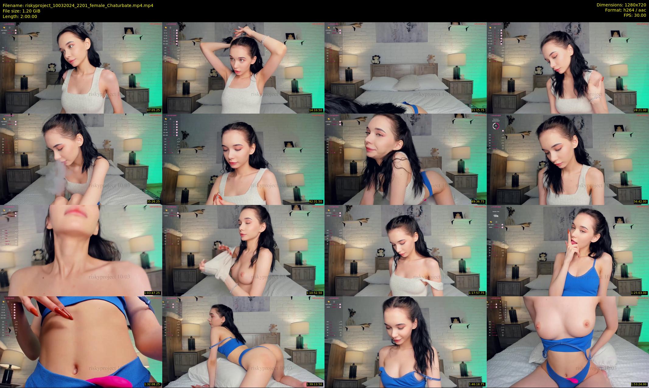 riskyproject — 120 minute Chaturbate couple cam show recording, 720p, Mar 10, 2024
