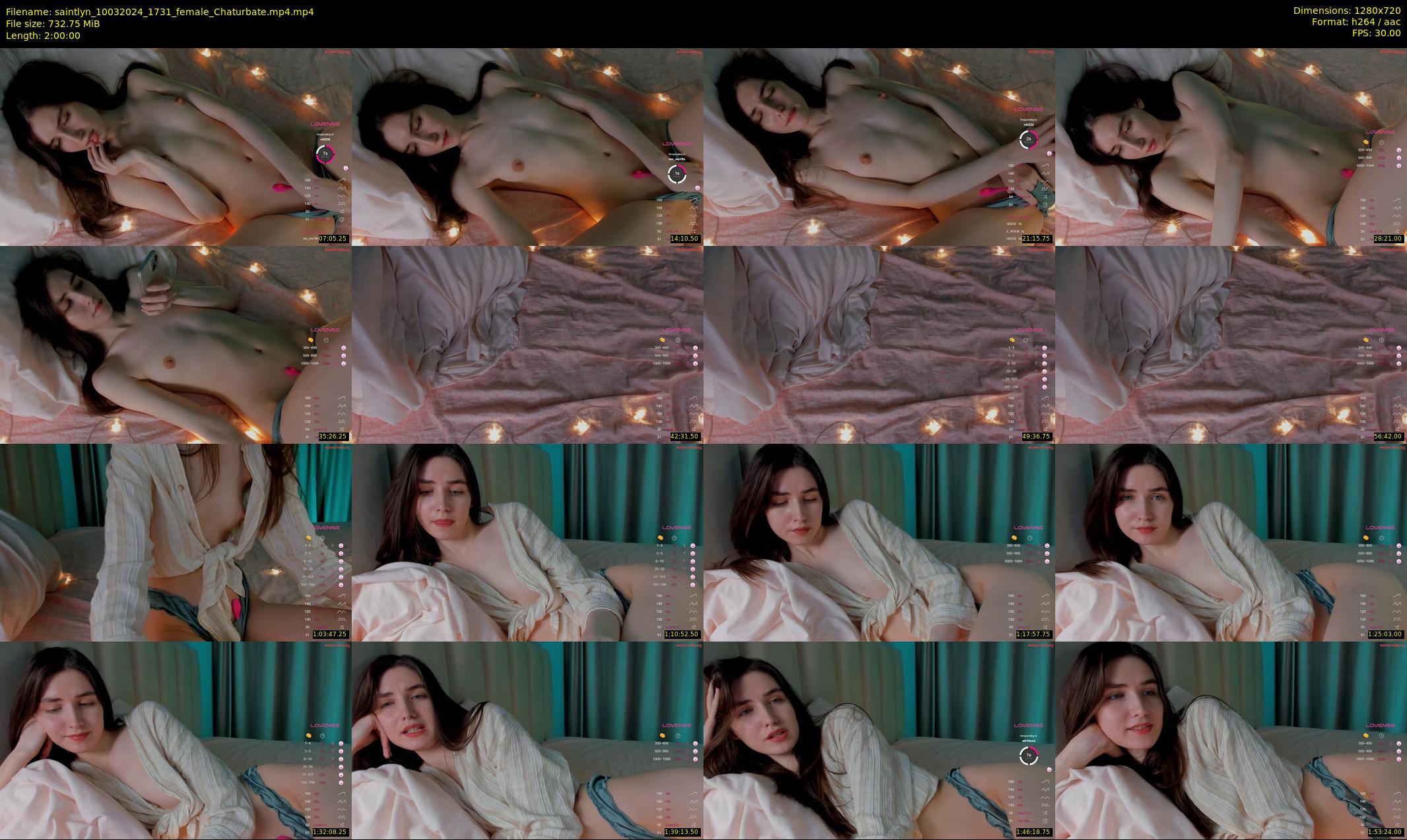 saintlyn — 120 minute Chaturbate female cam show recording, 720p, Mar 10, 2024