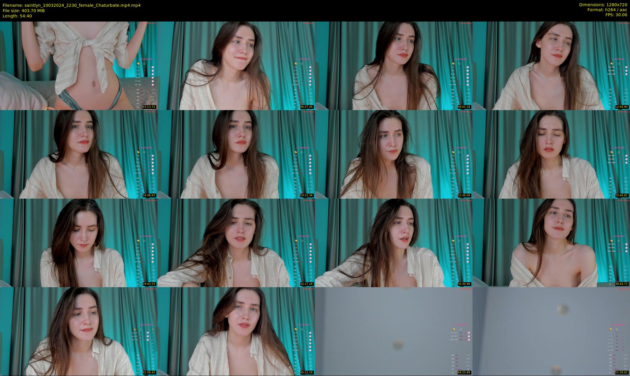 saintlyn — 55 minute Chaturbate female cam show recording, 720p, Mar 10, 2024
