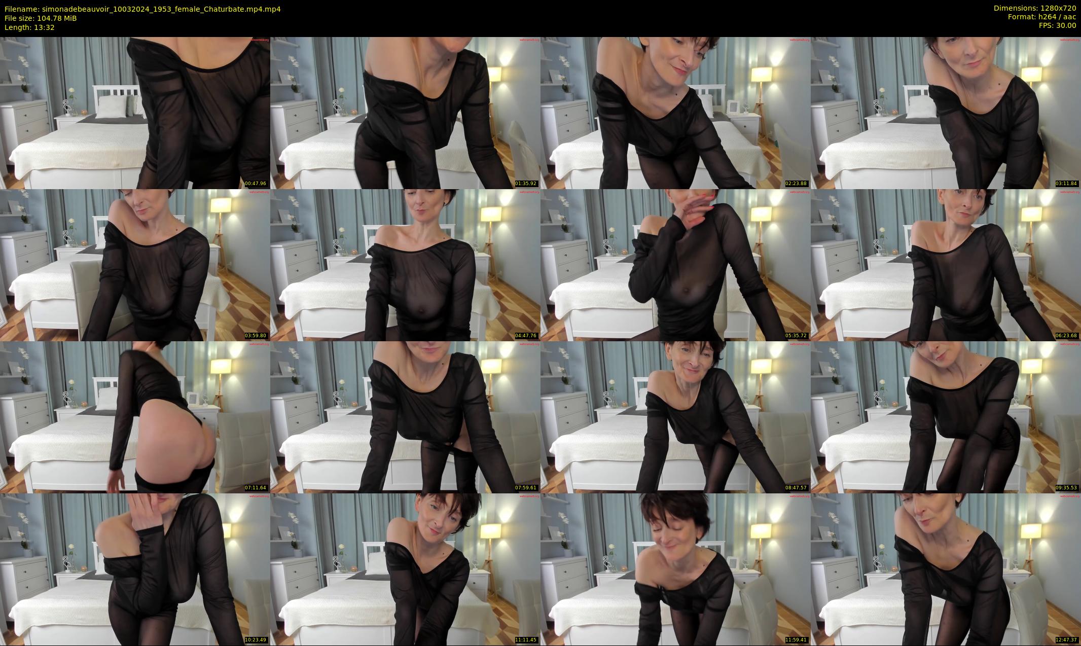 simonadebeauvoir — 14 minute Chaturbate female cam show recording, 720p, Mar 10, 2024