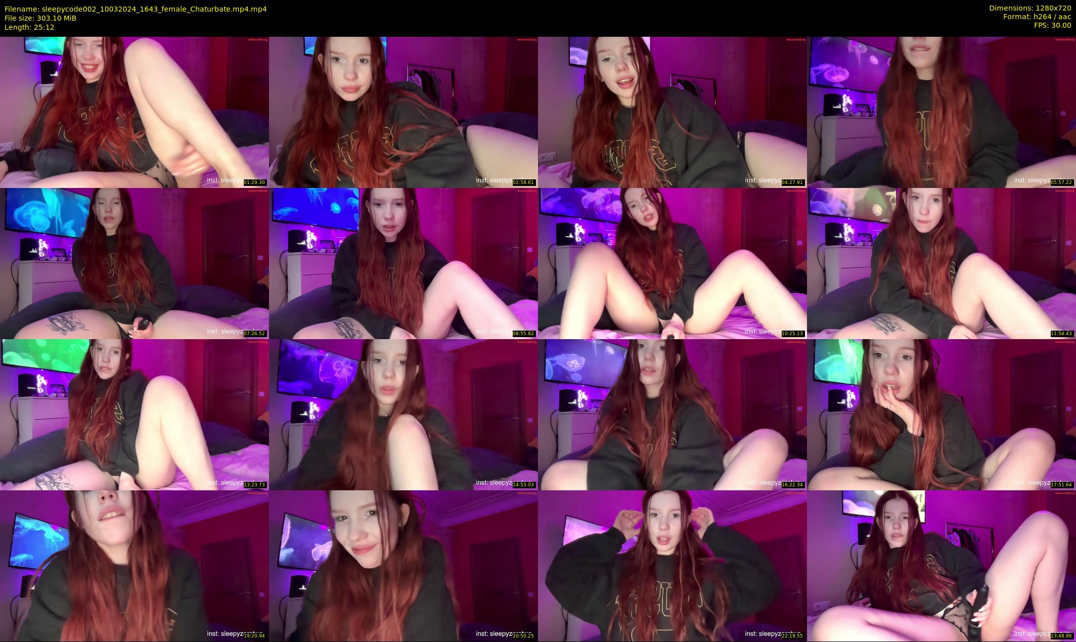 sleepycode002 — 26 minute Chaturbate female cam show recording, 720p, Mar 10, 2024