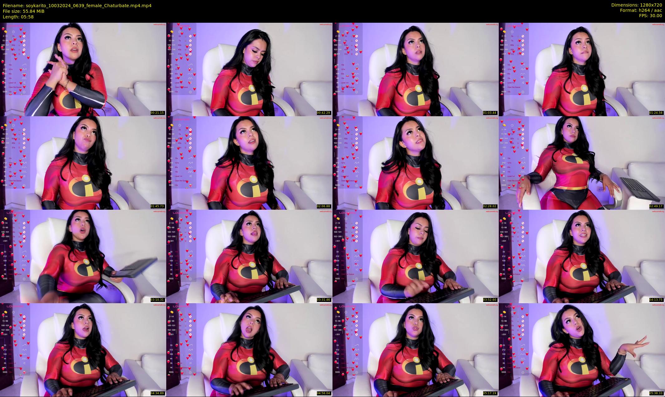 soykarito — 6 minute Chaturbate female cam show recording, 720p, Mar 10, 2024