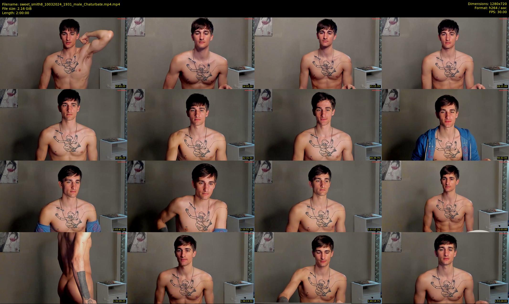sweet_smith8 — 120 minute Chaturbate male cam show recording, 720p, Mar 10, 2024