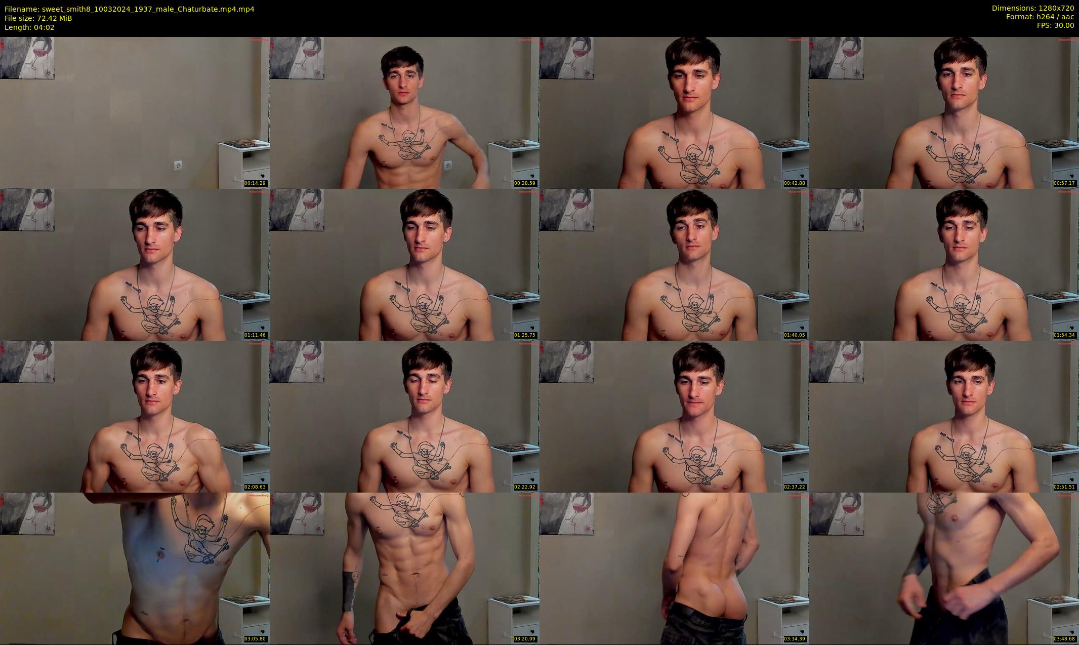 sweet_smith8 — 5 minute Chaturbate male cam show recording, 720p, Mar 10, 2024