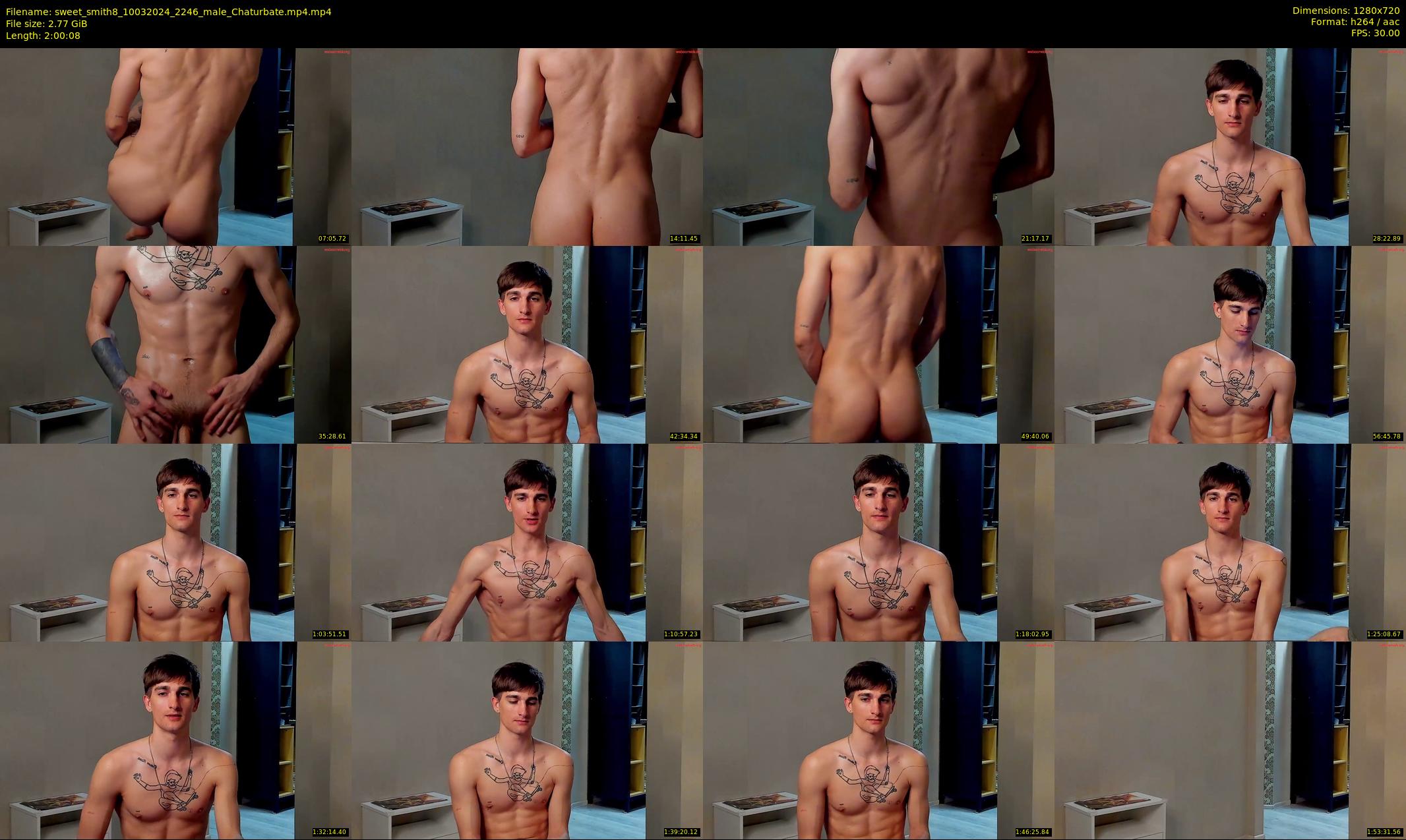 sweet_smith8 — 121 minute Chaturbate male cam show recording, 720p, Mar 10, 2024