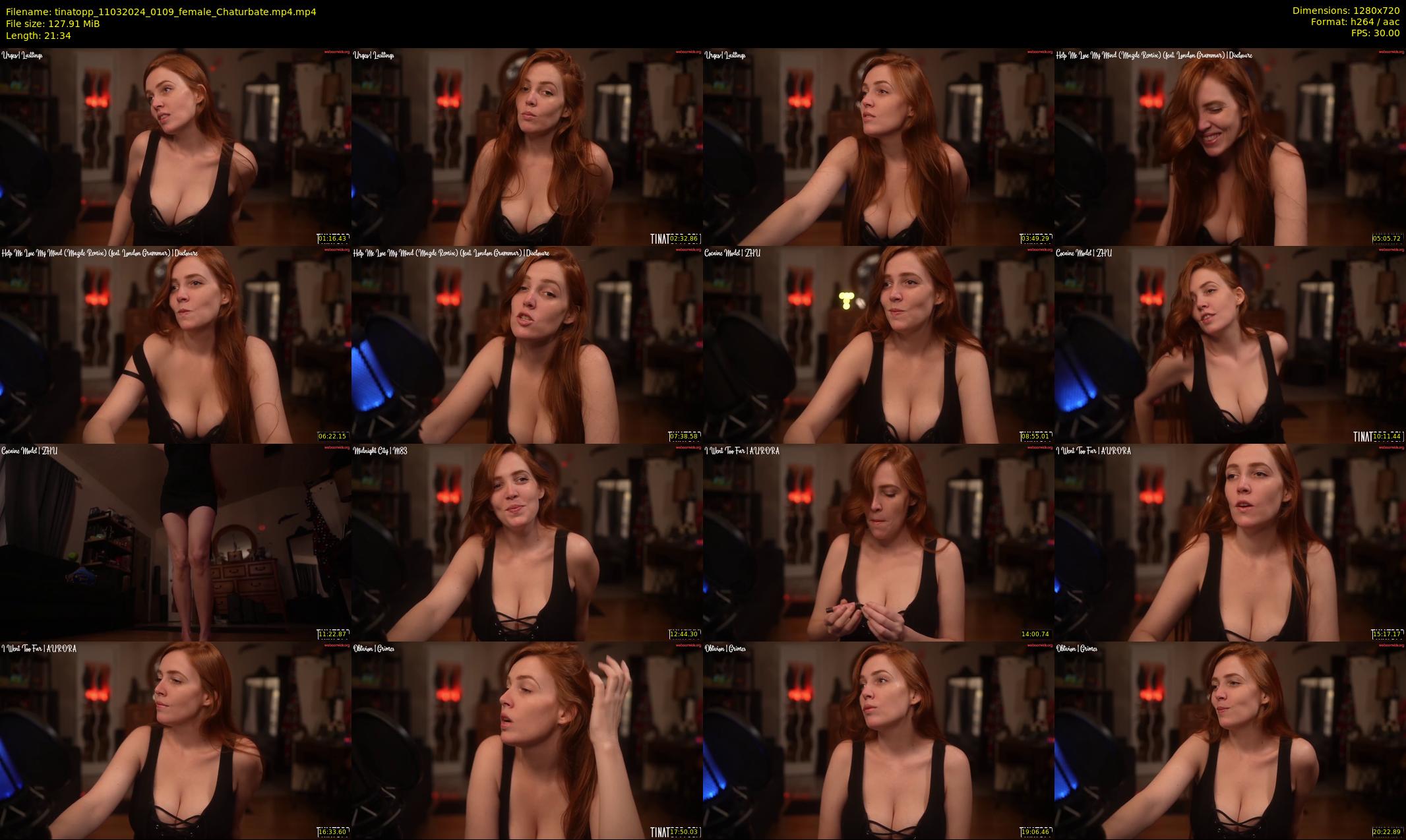tinatopp — 22 minute Chaturbate female cam show recording, 720p, Mar 11, 2024