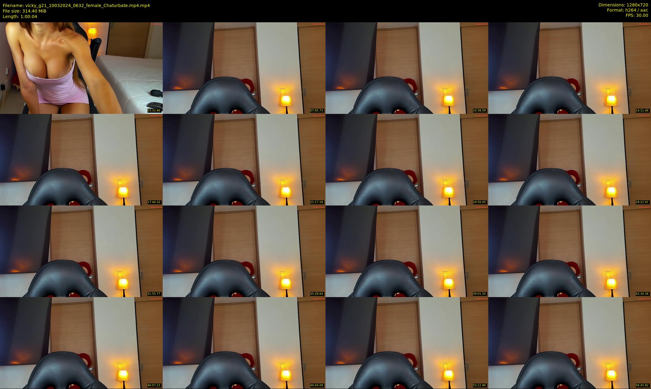 vicky_g21 — 61 minute Chaturbate female cam show recording, 720p, Mar 10, 2024