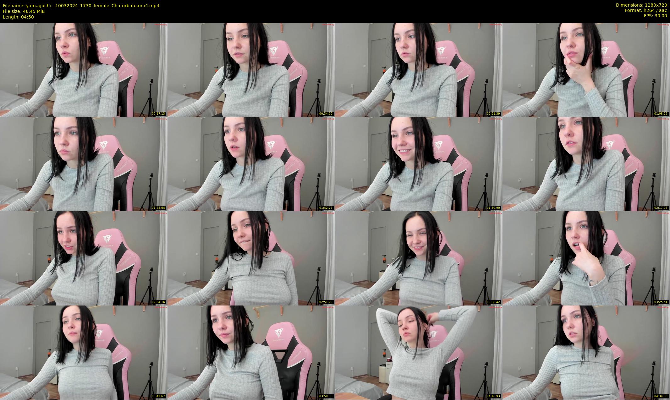 yamaguchi_ — 5 minute Chaturbate female cam show recording, 720p, Mar 10, 2024