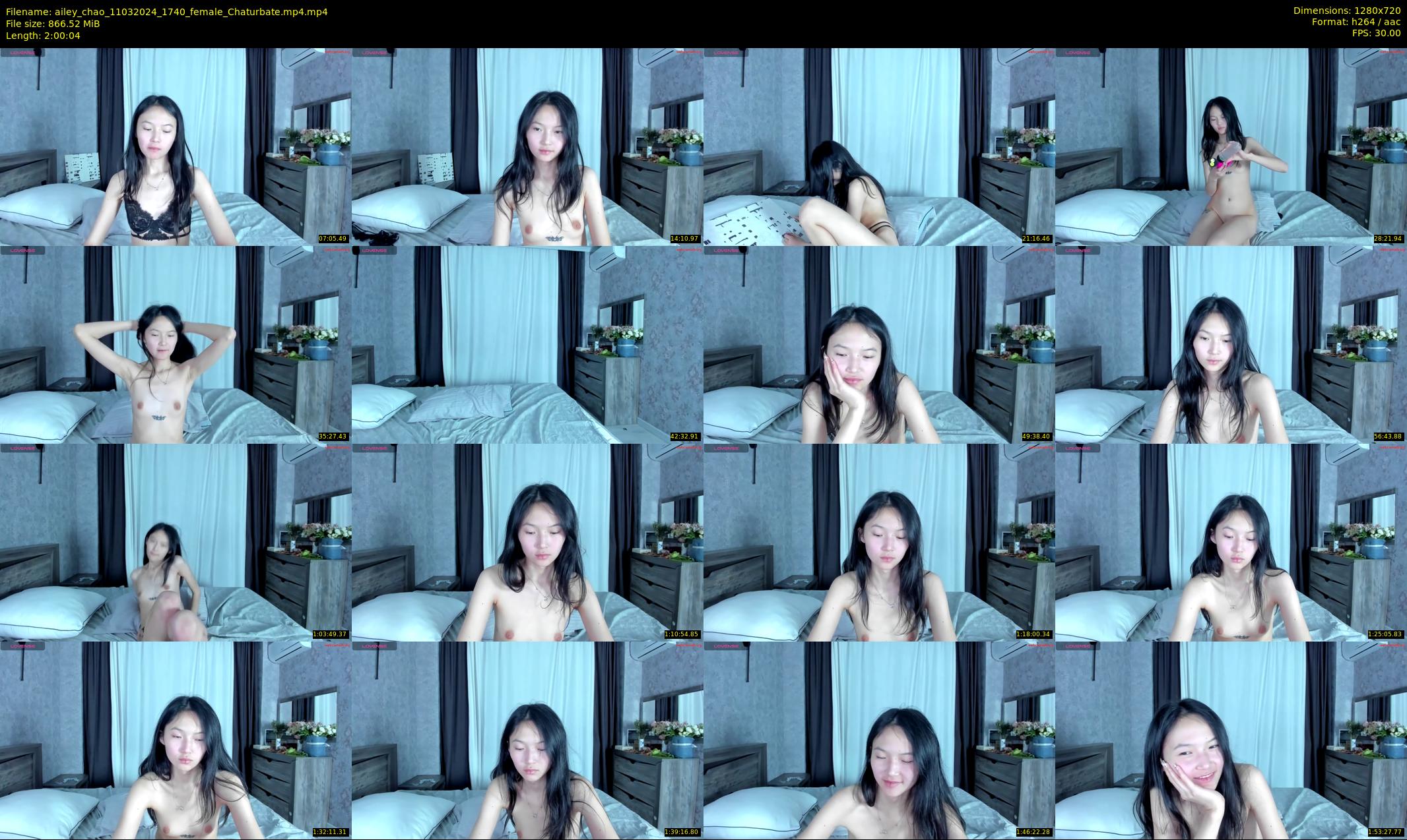 ailey_chao — 121 minute Chaturbate female cam show recording, 720p, Mar 11, 2024