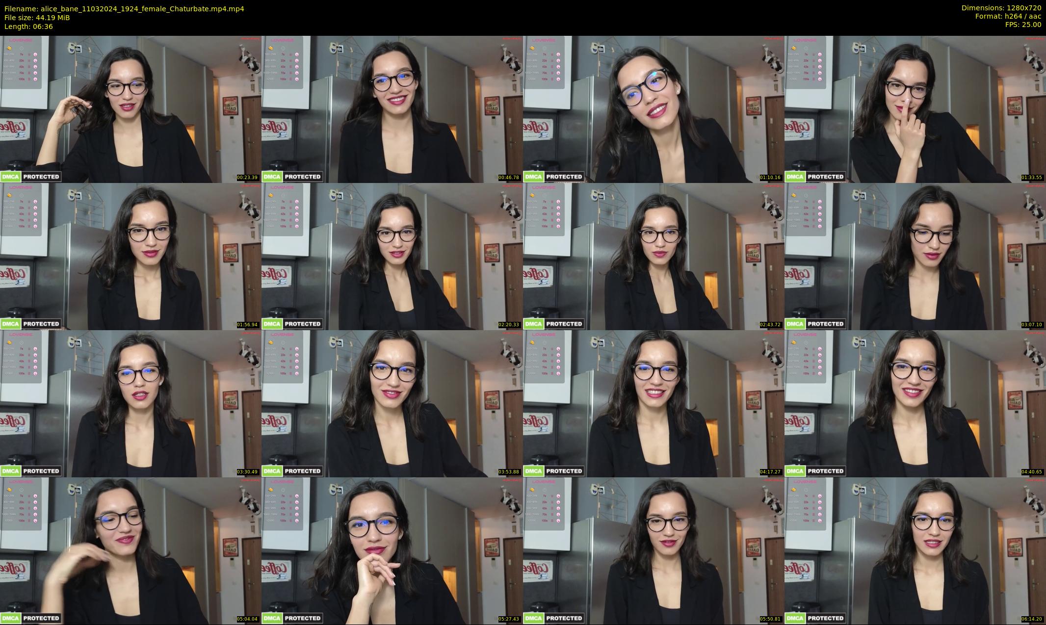alice_bane — 7 minute Chaturbate female cam show recording, 720p, Mar 11, 2024