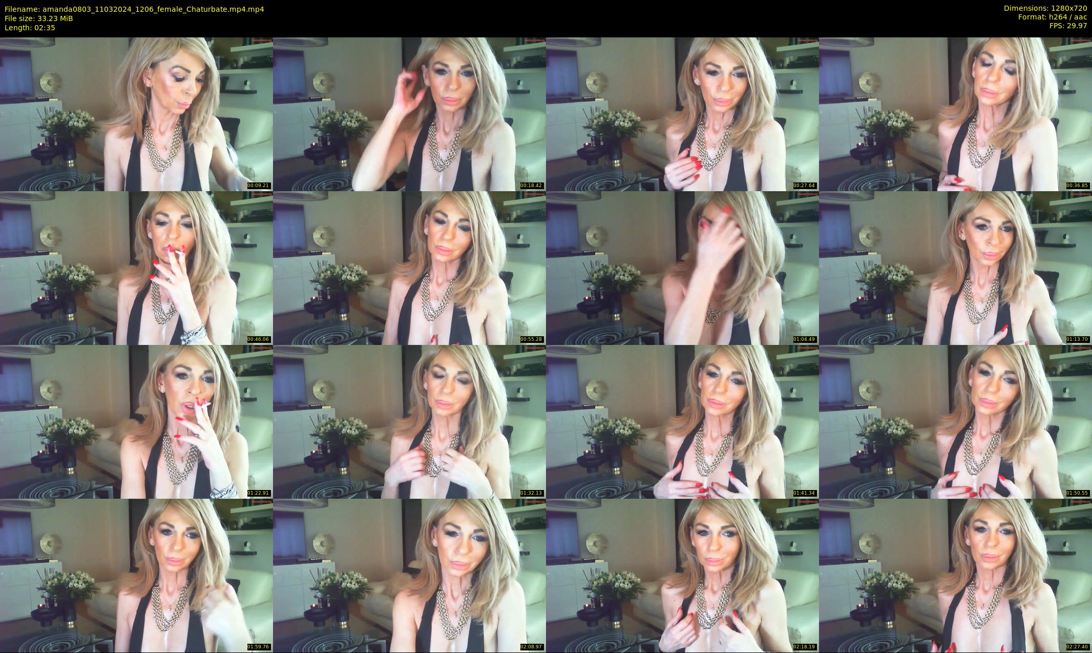 amanda0803 — 3 minute Chaturbate female cam show recording, 720p, Mar 11, 2024