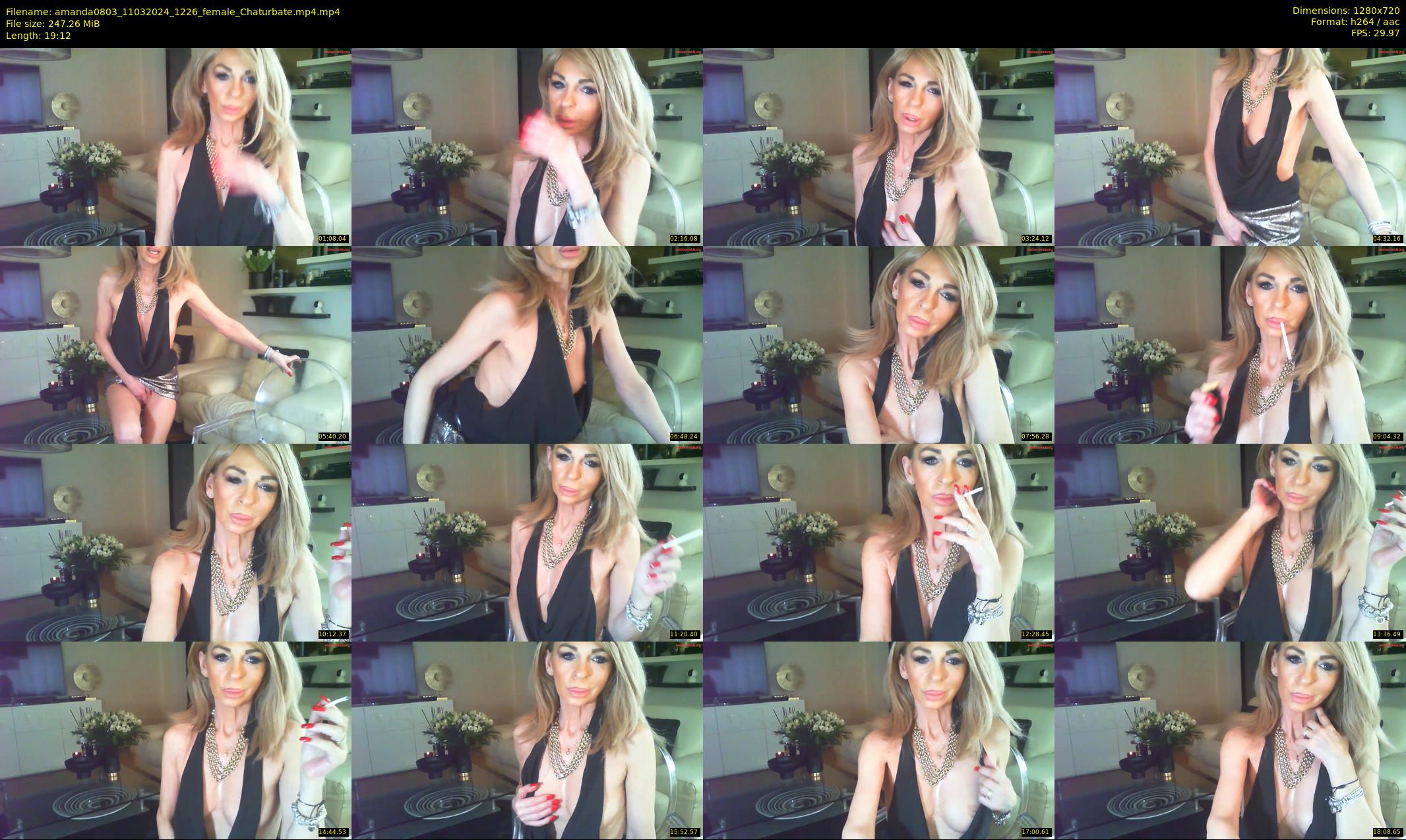 amanda0803 — 20 minute Chaturbate female cam show recording, 720p, Mar 11, 2024