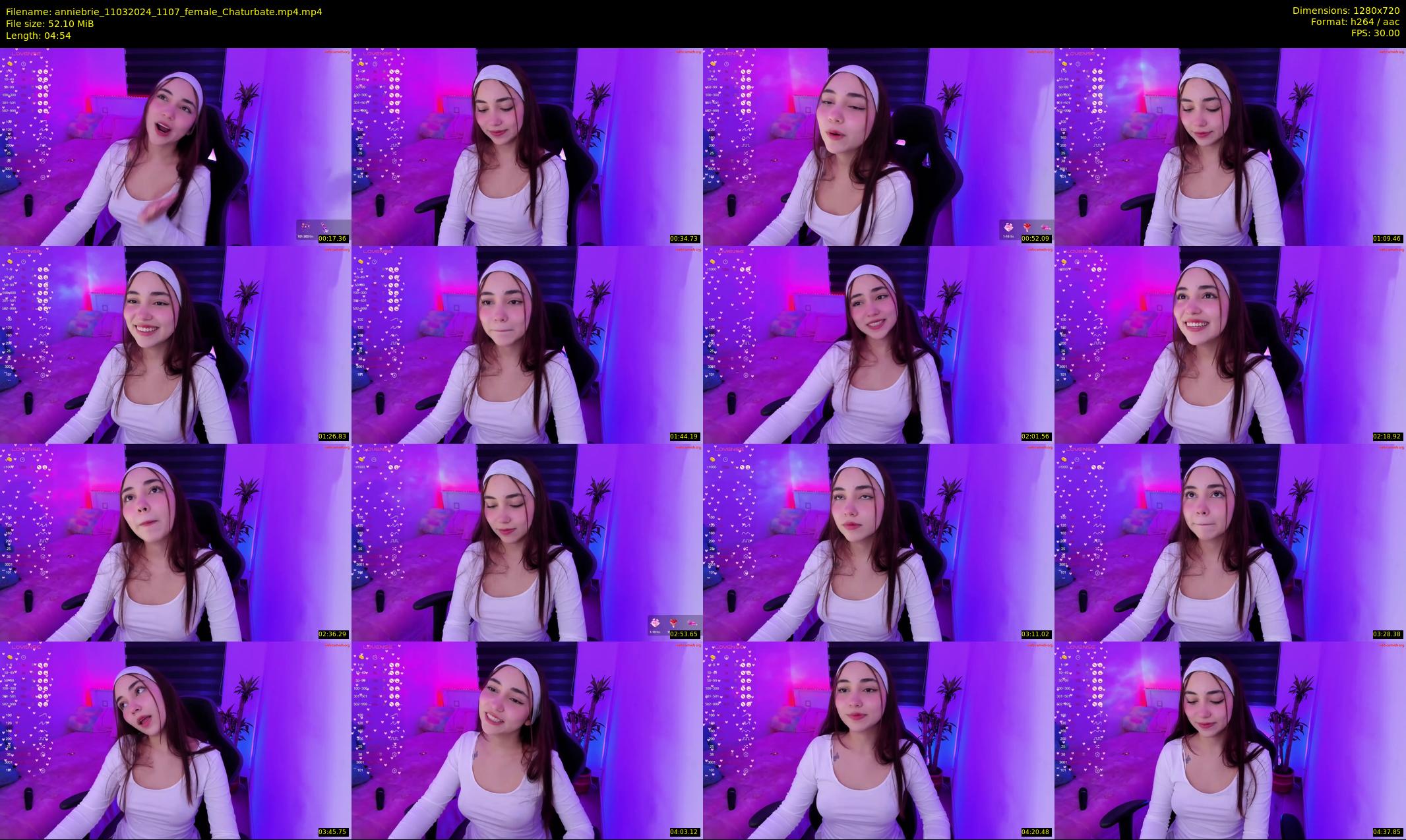 anniebrie — 5 minute Chaturbate female cam show recording, 720p, Mar 11, 2024