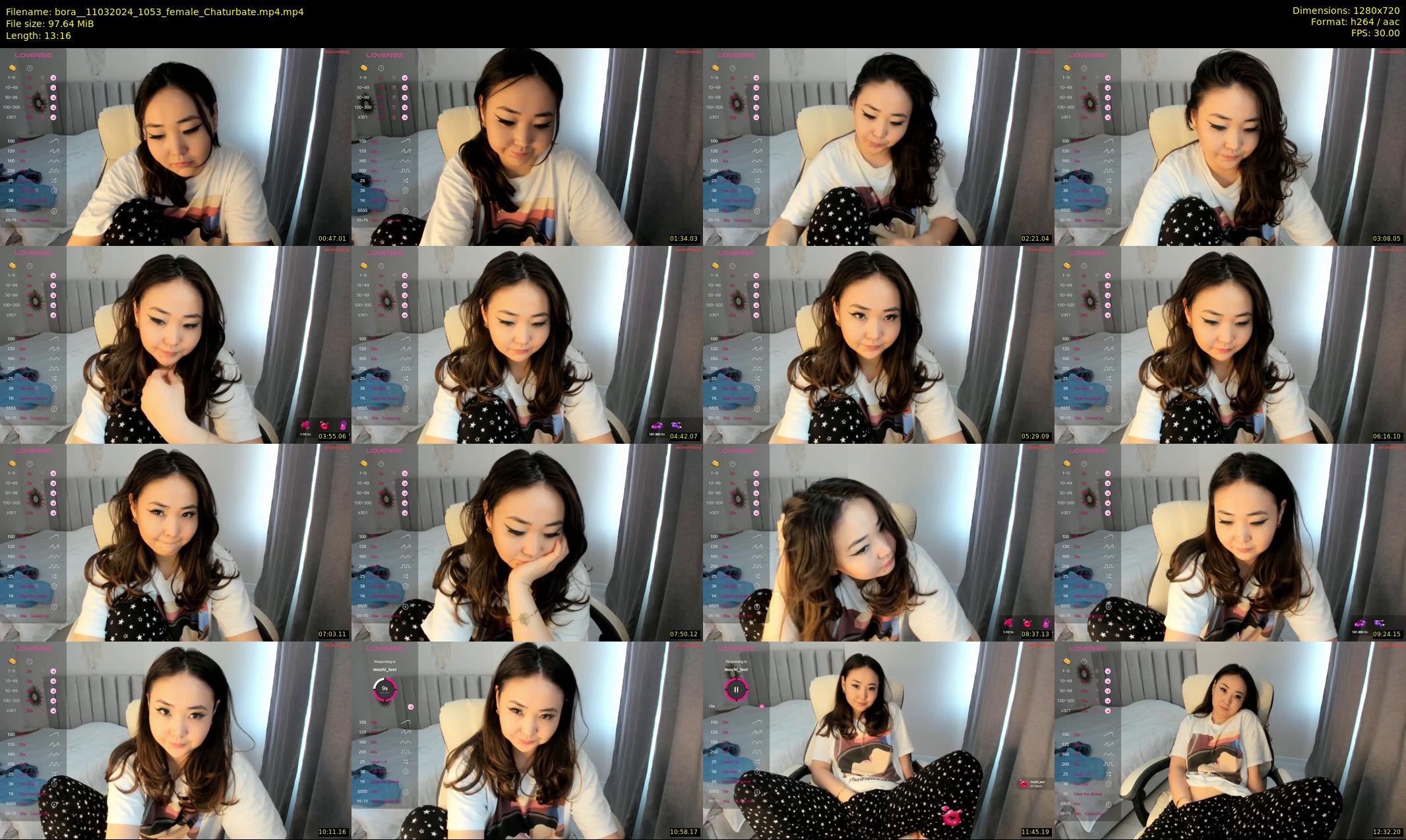bora_ — 14 minute Chaturbate female cam show recording, 720p, Mar 11, 2024