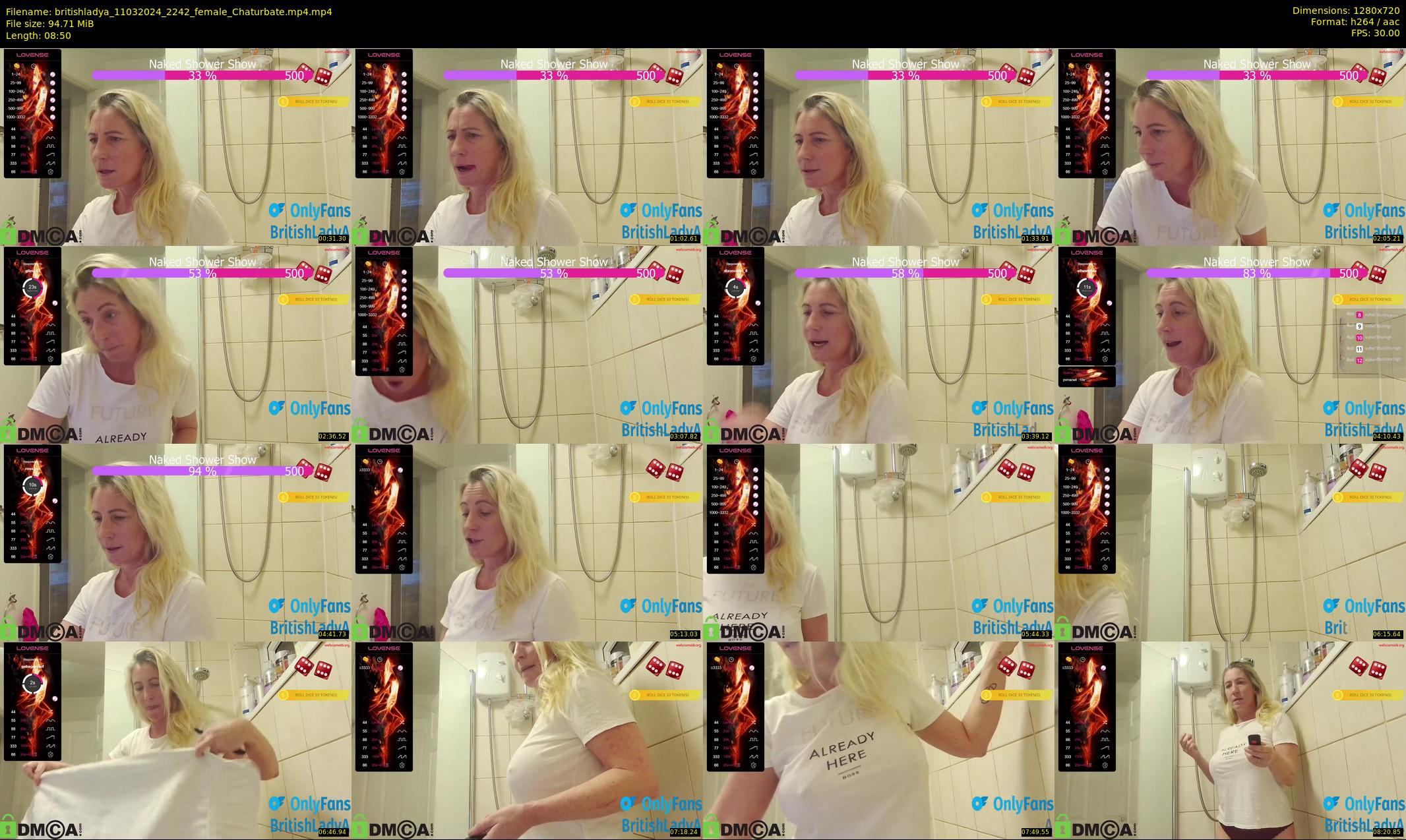 britishladya — 9 minute Chaturbate female cam show recording, 720p, Mar 11, 2024