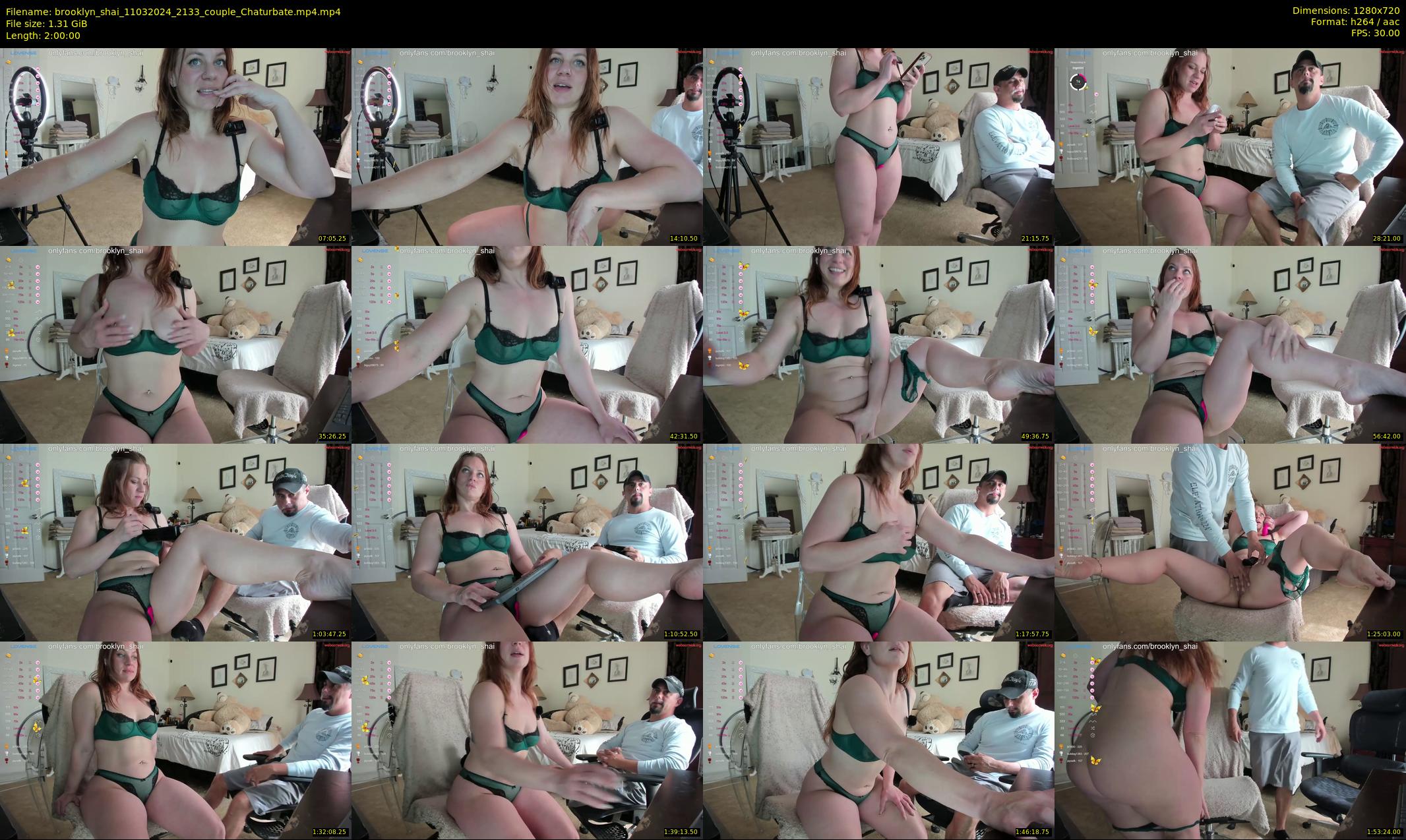 brooklyn_shai — 120 minute Chaturbate couple cam show recording, 720p, Mar 11, 2024