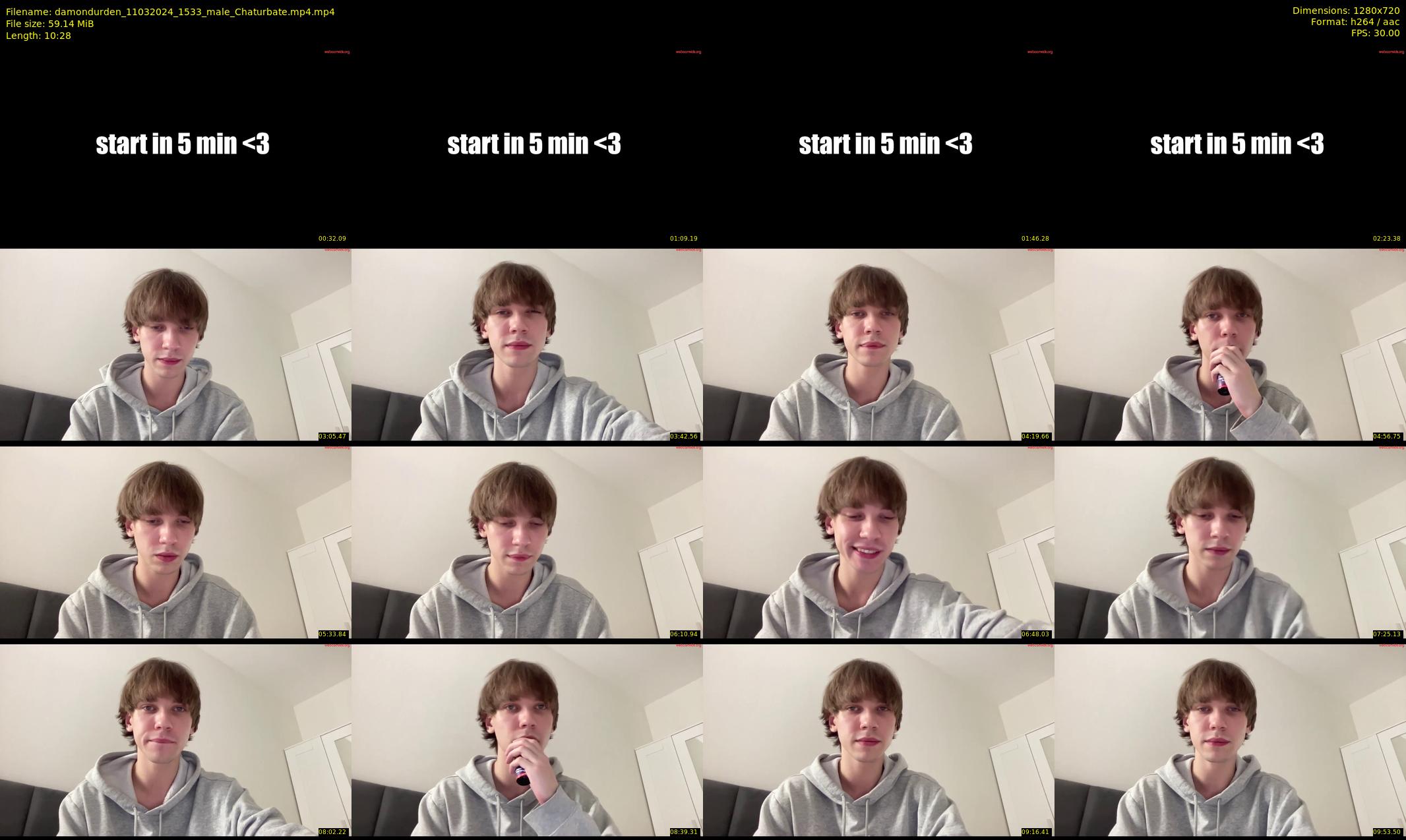 damondurden — 11 minute Chaturbate male cam show recording, 720p, Mar 11, 2024
