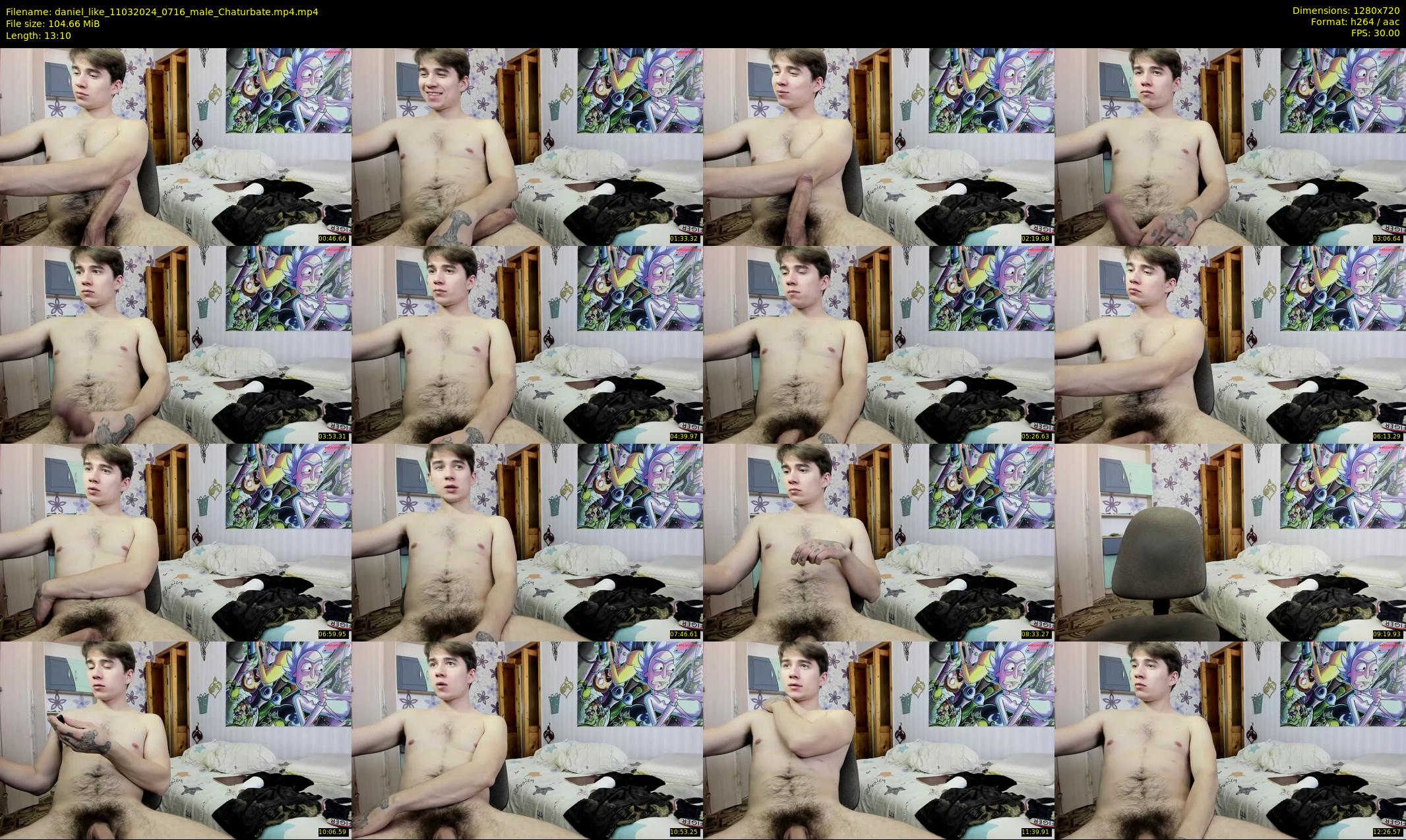 daniel_like — 14 minute Chaturbate male cam show recording, 720p, Mar 11, 2024