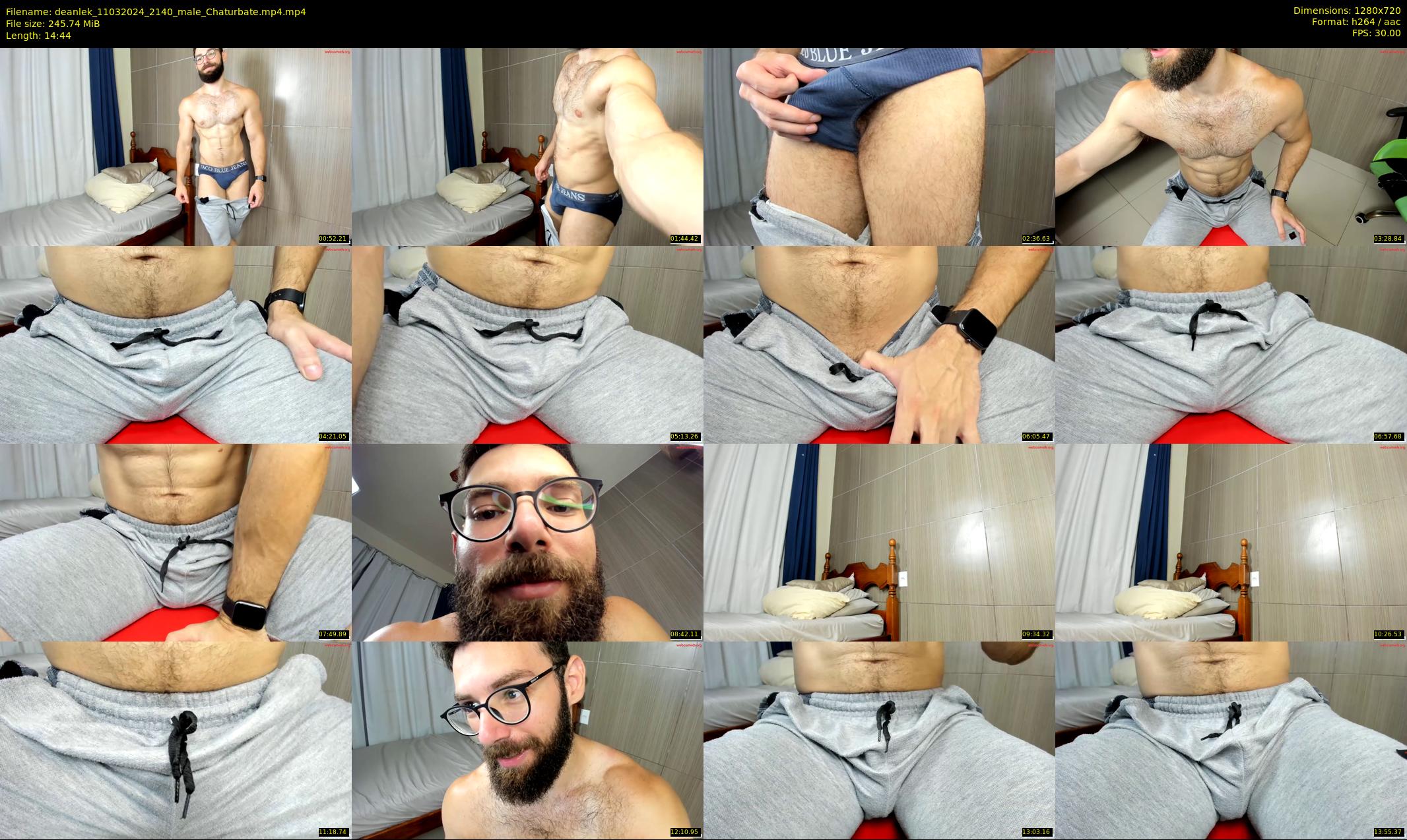 deanlek — 15 minute Chaturbate male cam show recording, 720p, Mar 11, 2024